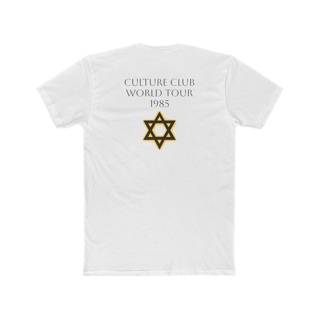 Culture Club 1985 Hebrew Unisex Cotton Crew Graphic Tee – תרבות אגודה