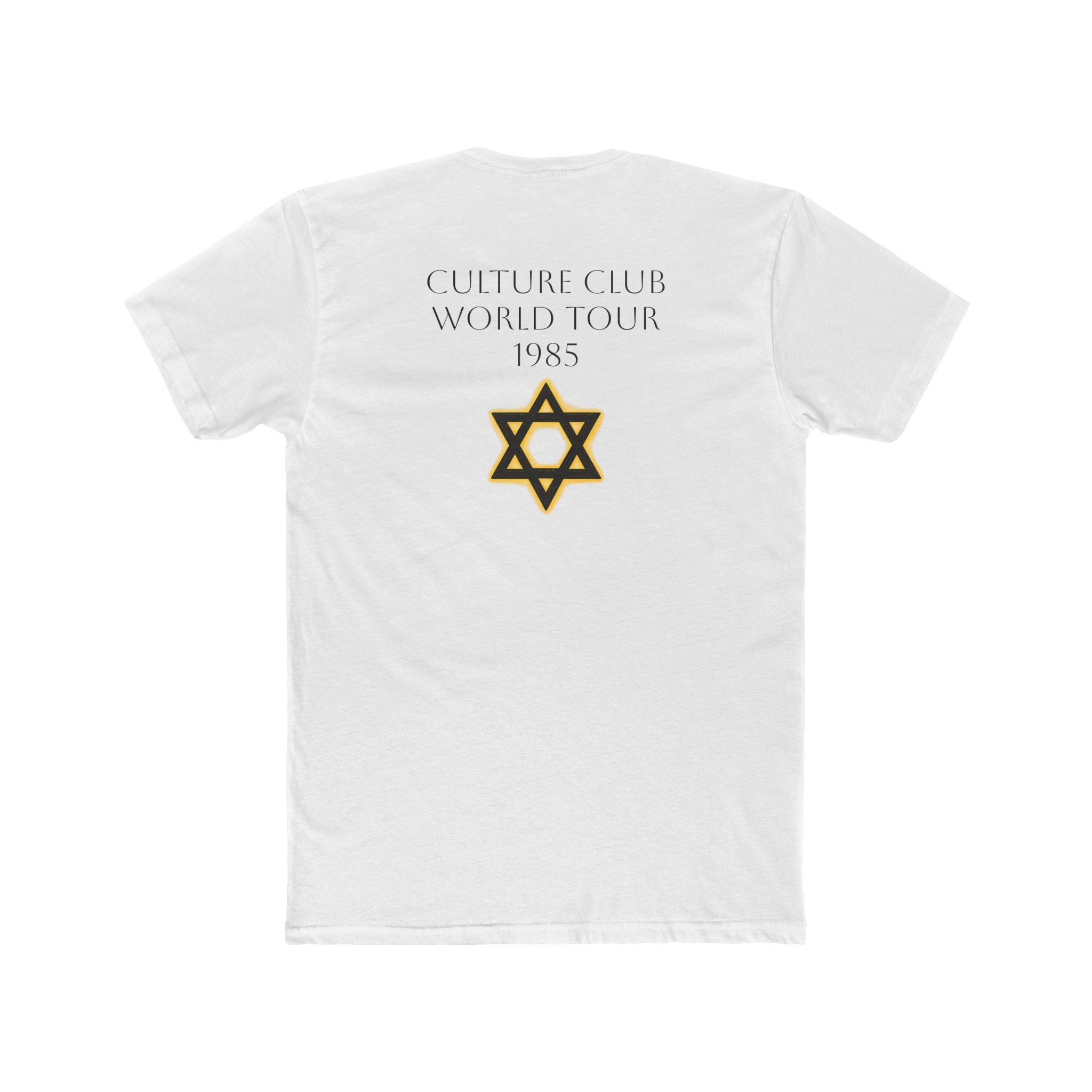 Culture Club 1985 Hebrew Unisex Cotton Crew Graphic Tee – תרבות אגודה