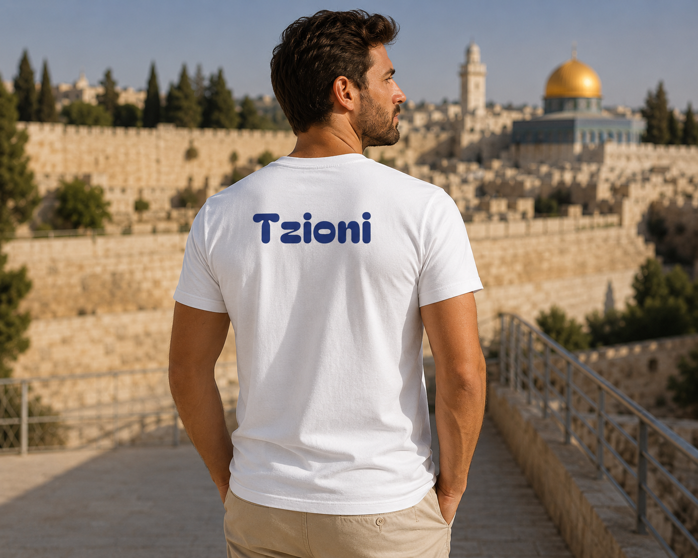 "Proud Zionist" Unisex Cotton Crew Tee