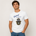 "Proud Zionist" Hamsa Unisex Cotton Crew Tee