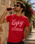 “Enjoy” Unisex Cotton Crew Tee