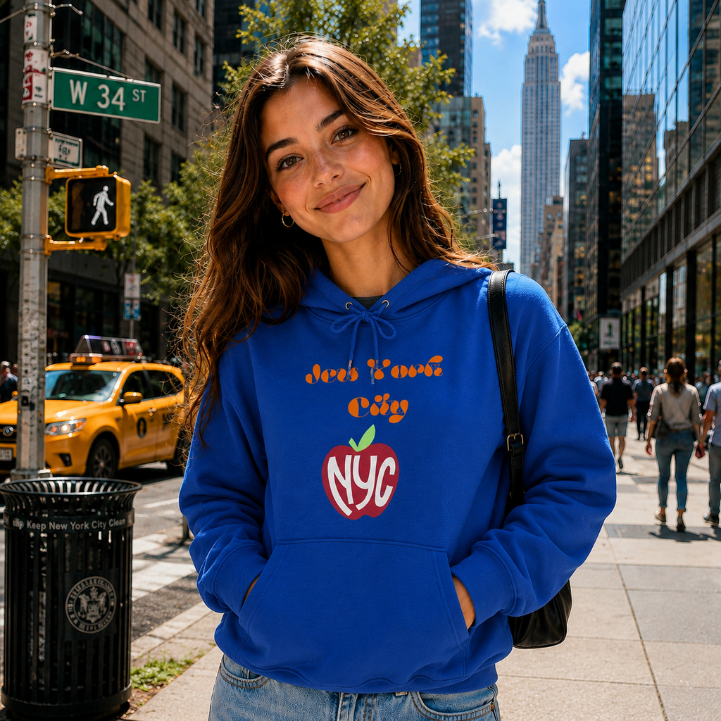 "Jew York City" Unisex Heavy Blend™ Hooded Sweatshirt