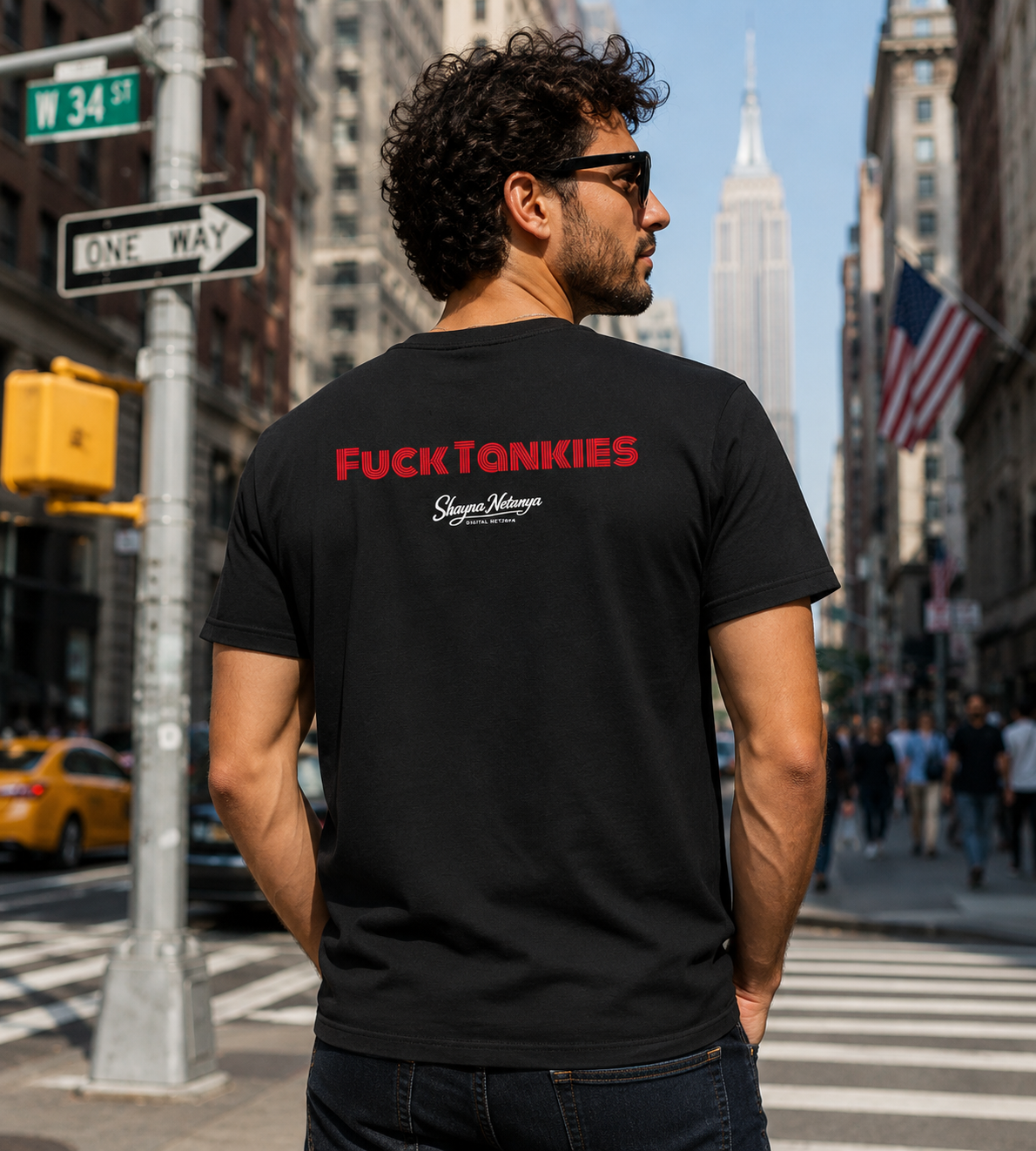 "Socialist Clown" Unisex Cotton Crew Tee