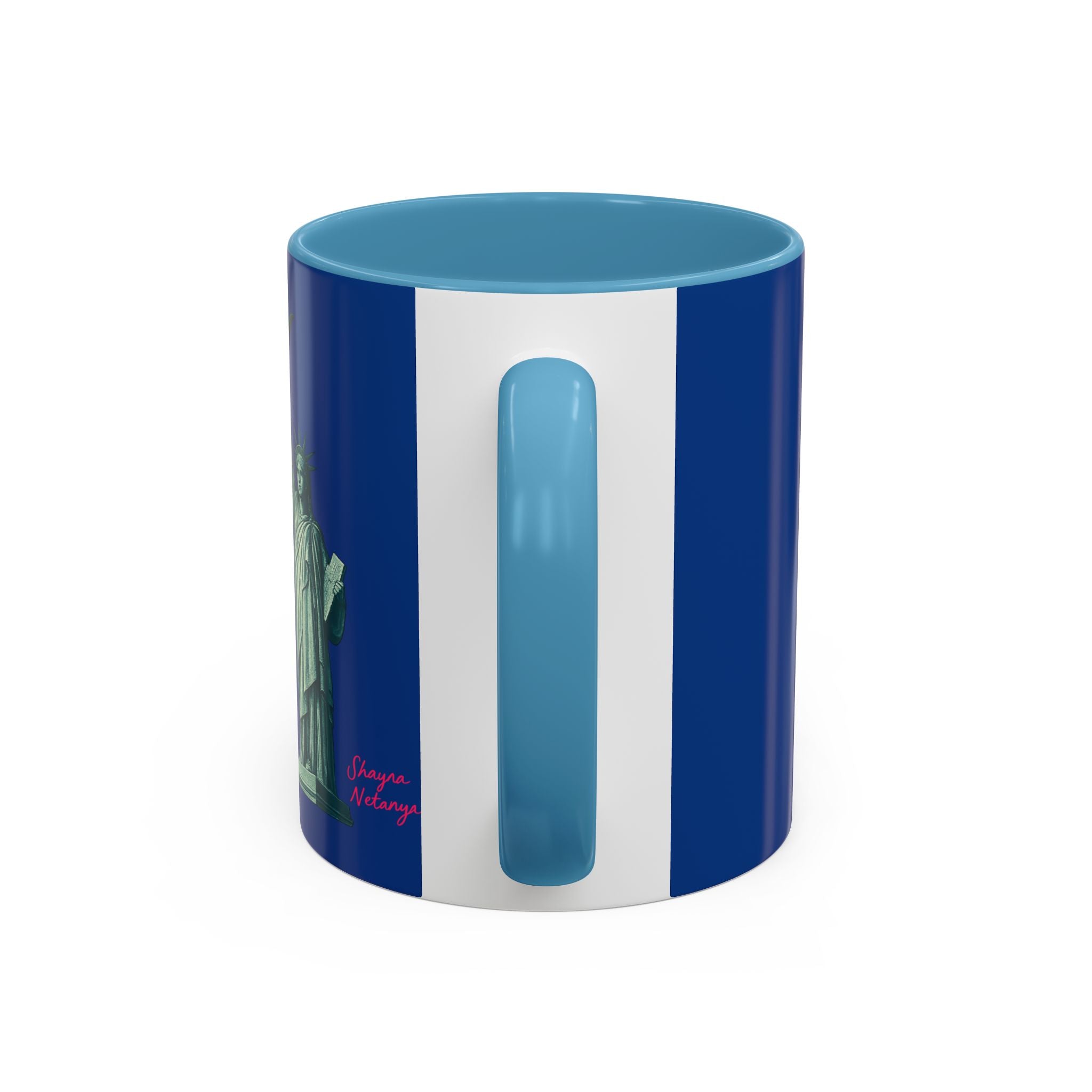 "Fuck Mamdani" Accent Coffee Mug (11, 15oz)