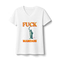 Deep V "Fuck Mamdani" Fan Favorite V-Neck Tee