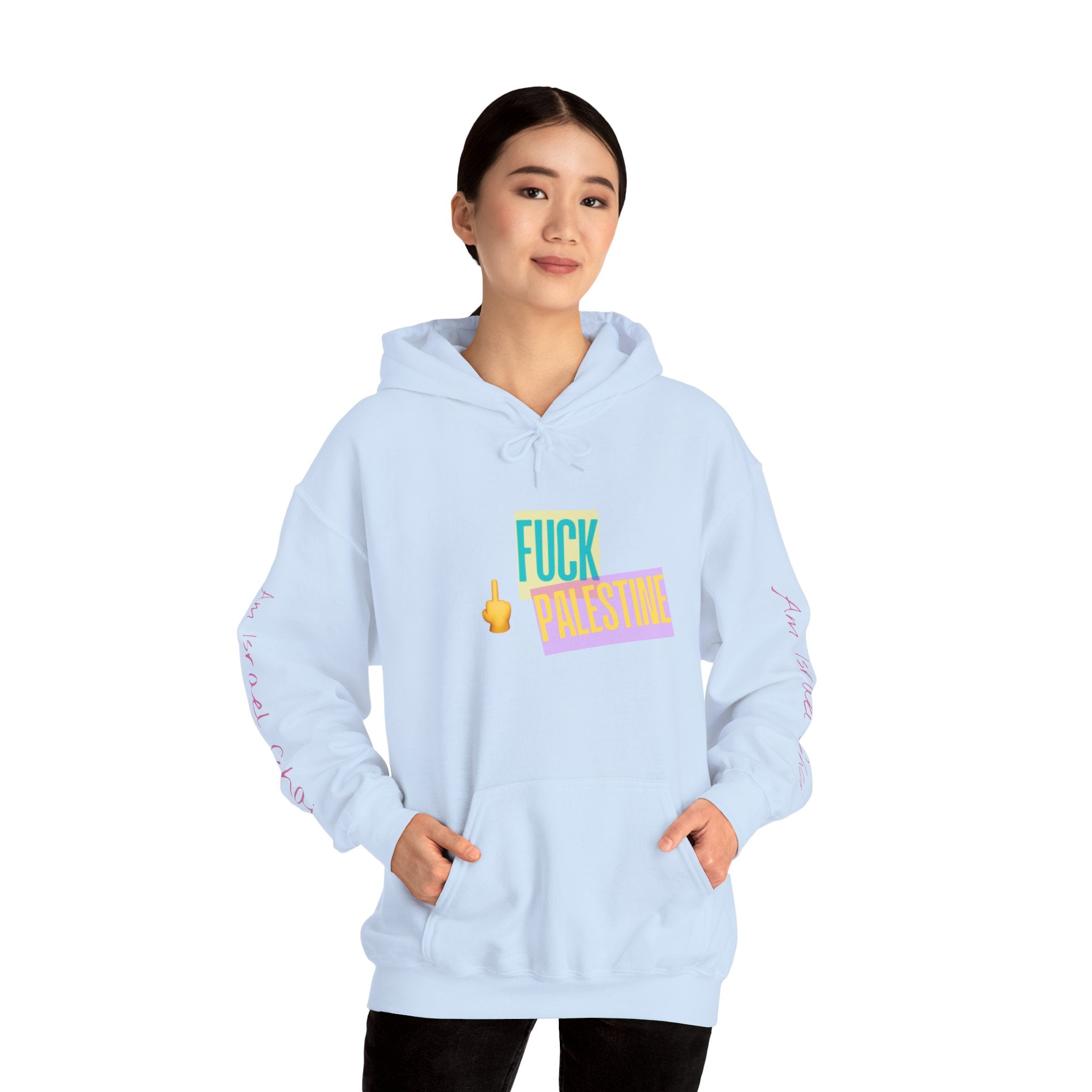 "Fuck Palestine" Unisex Heavy Blend™ Hooded Sweatshirt