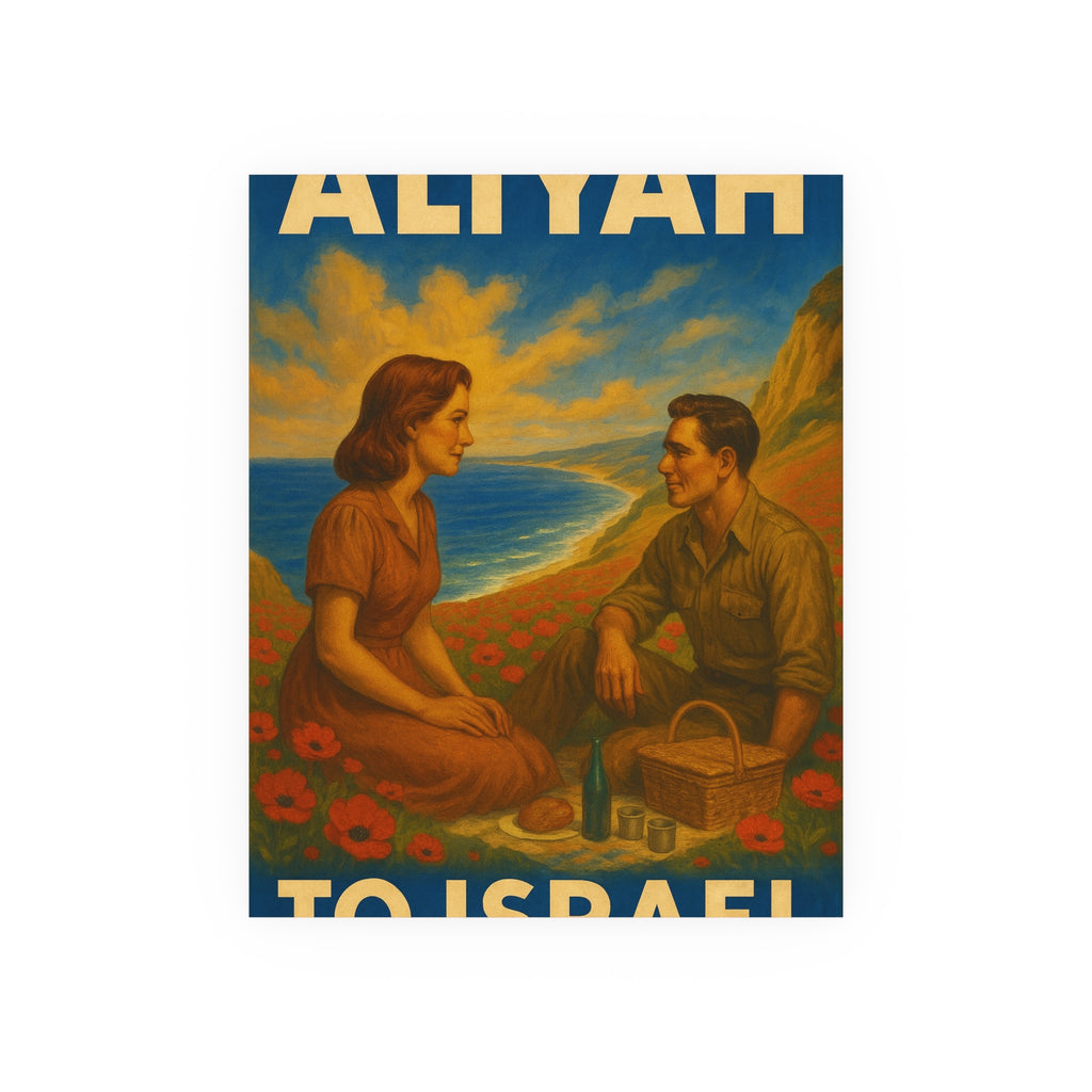 Aliyah Satin and Archival Matte Posters