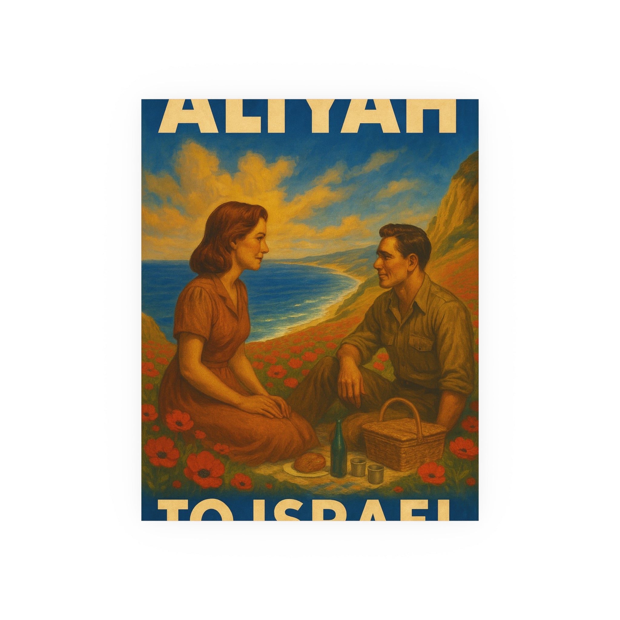Aliyah Satin and Archival Matte Posters