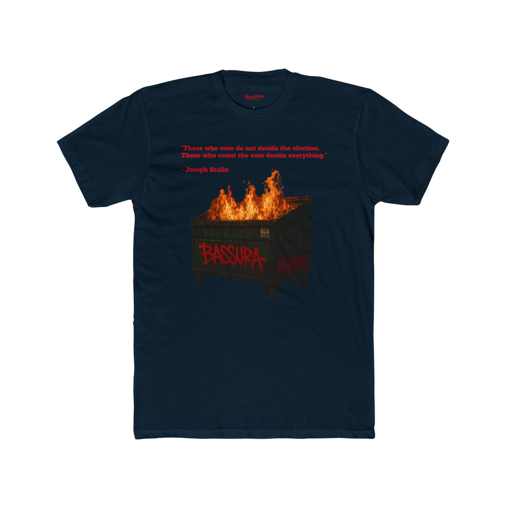 "Bassura" Unisex Cotton Crew Tee
