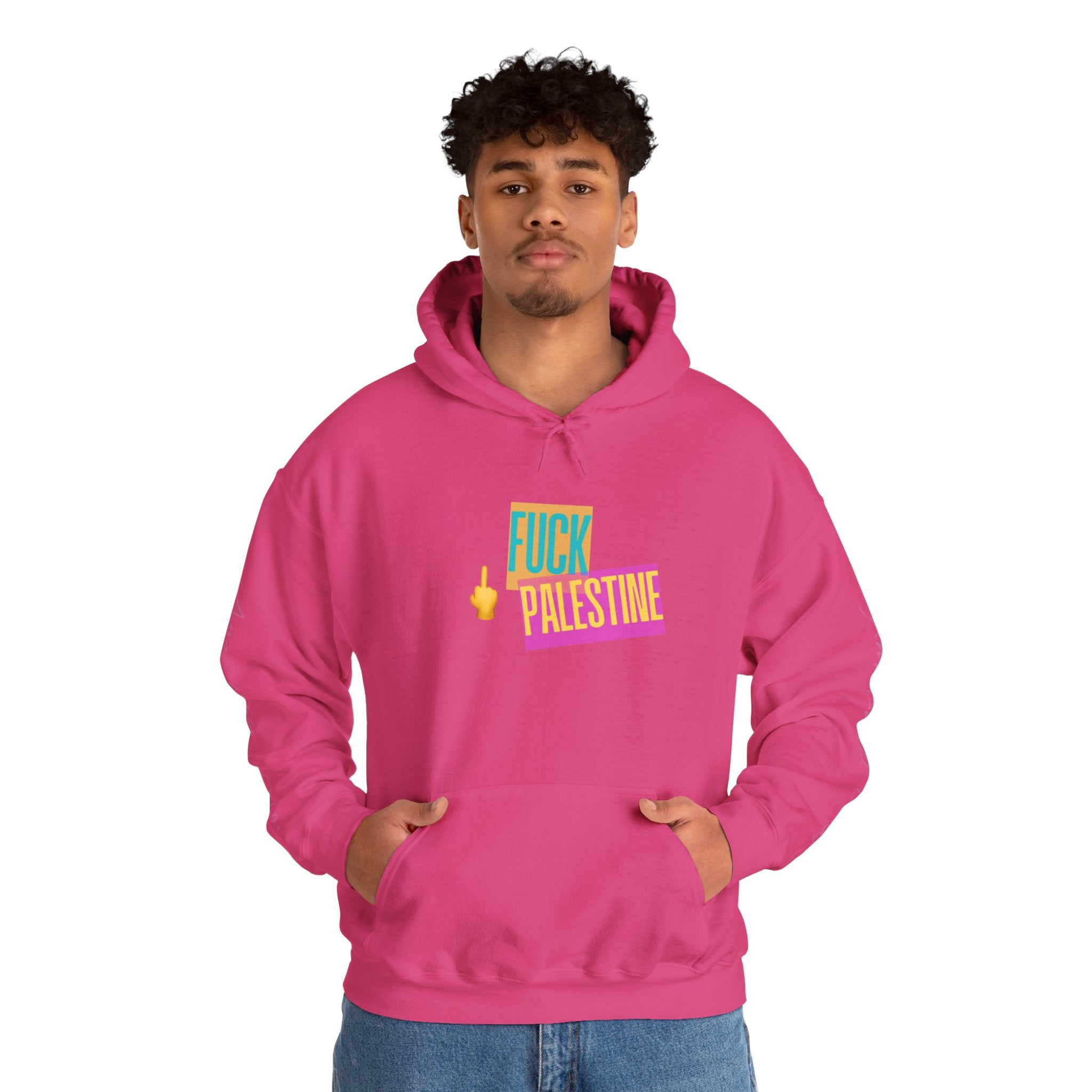 "Fuck Palestine" Unisex Heavy Blend™ Hooded Sweatshirt
