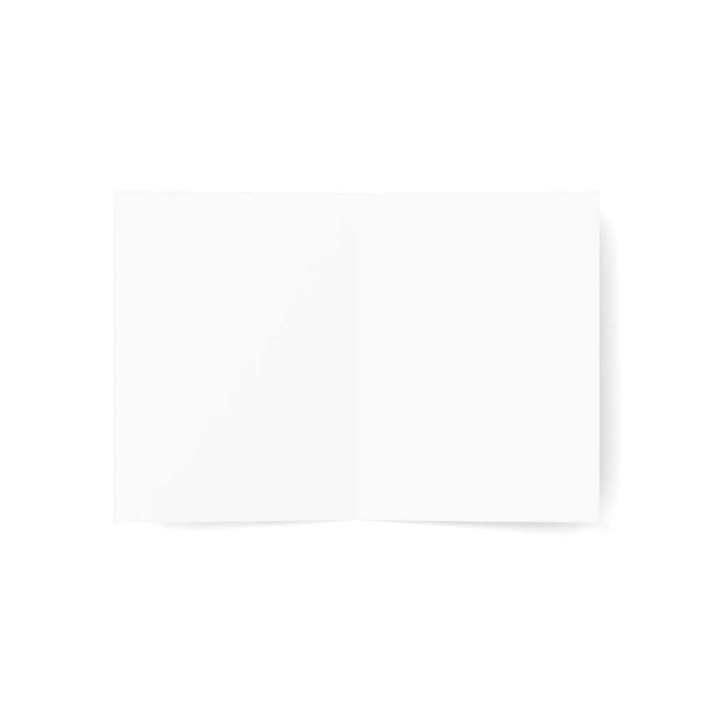 Shabbat Lights Floral Greeting Card – Jewish Watercolor Note Card (1, 10, 30, and 50pcs)