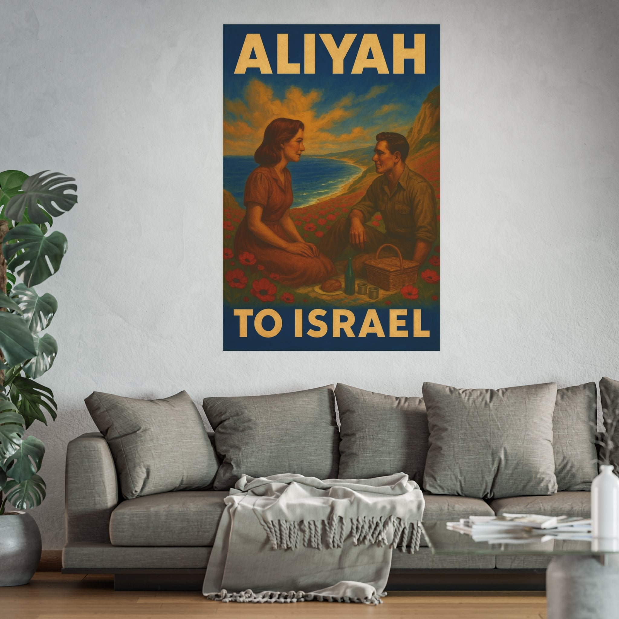 Aliyah Satin and Archival Matte Posters