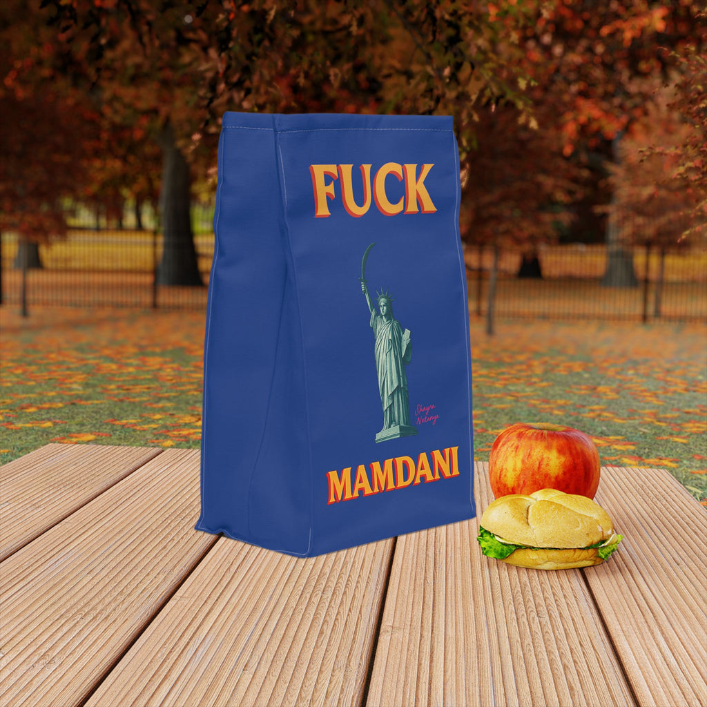 "Fuck Mamdani" Polyester Lunch Bag