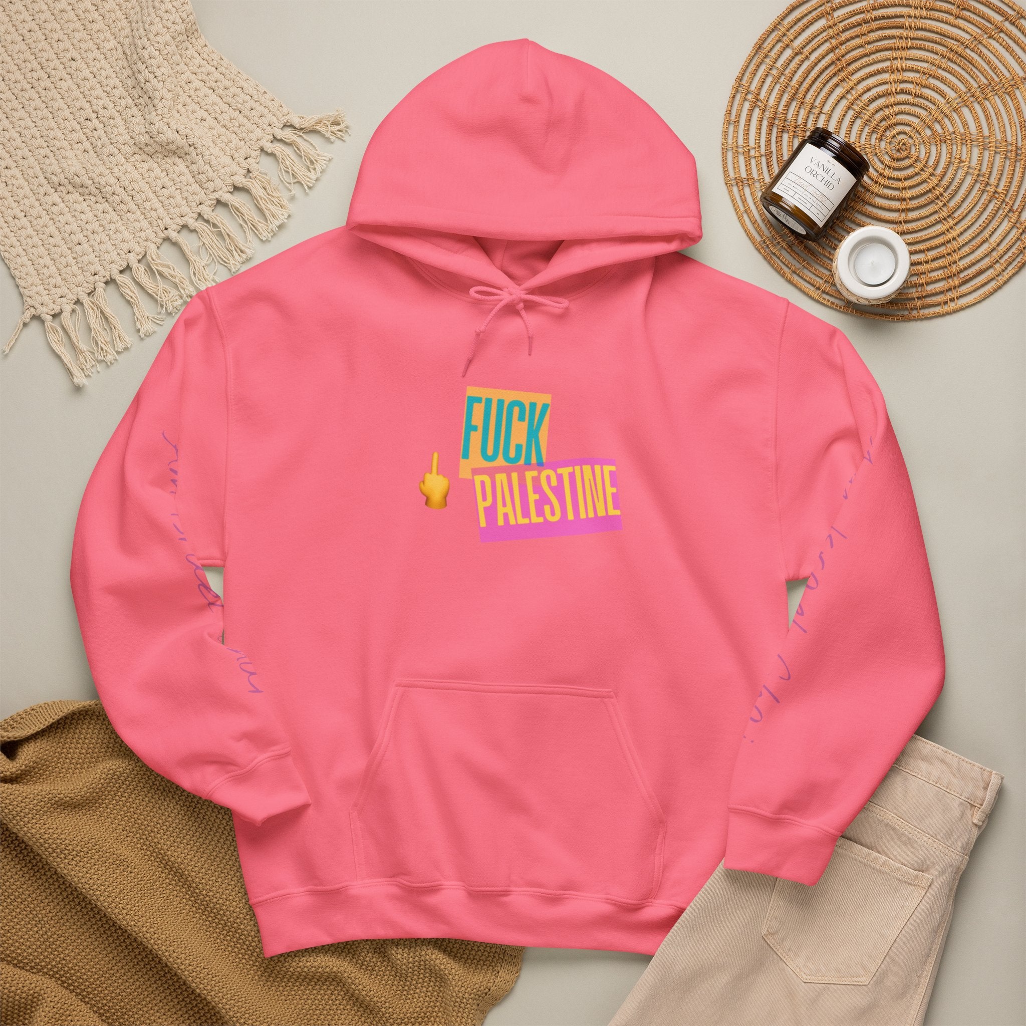 "Fuck Palestine" Unisex Heavy Blend™ Hooded Sweatshirt