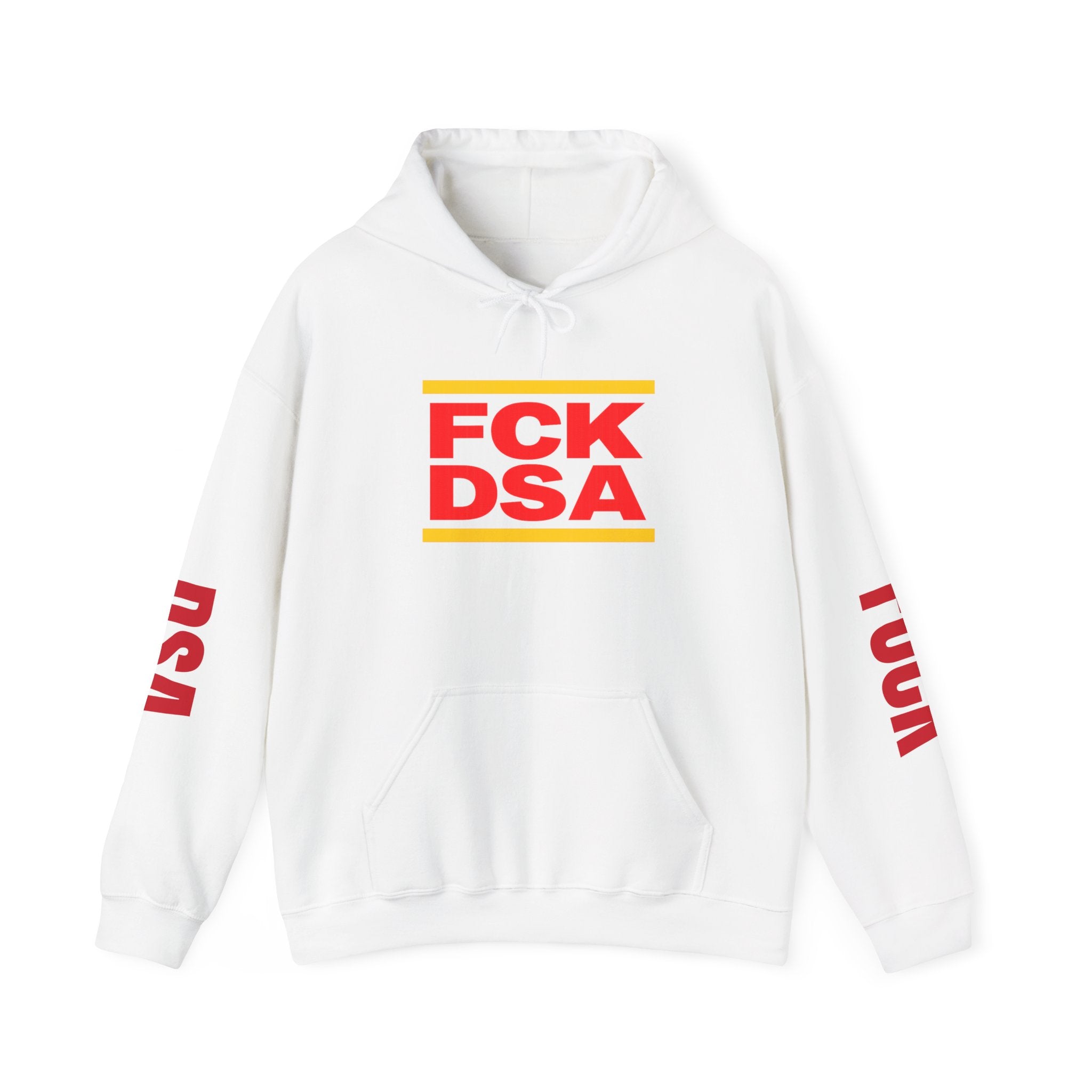"FCK DSA" Unisex Heavy Blend™ Hooded Sweatshirt