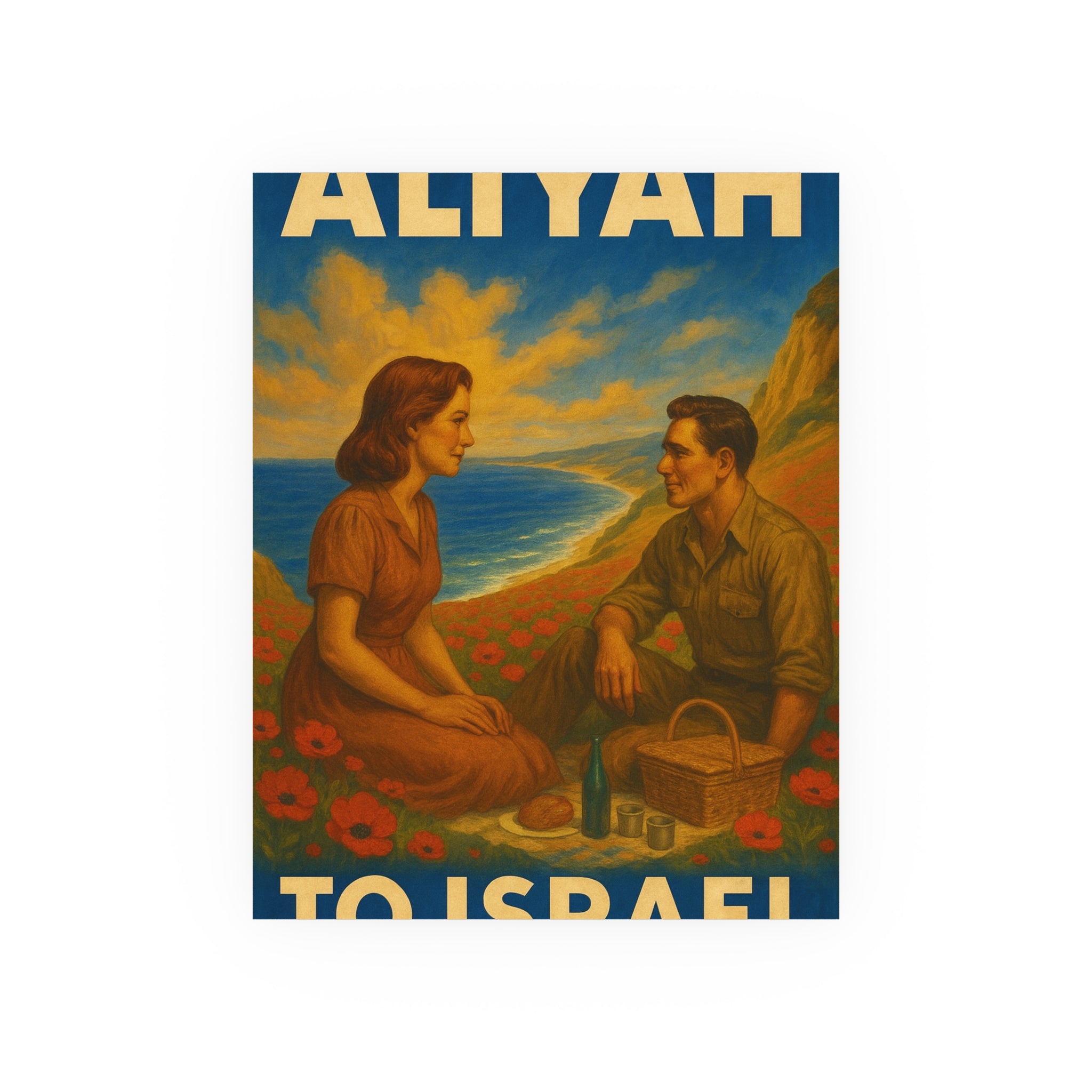 Aliyah Satin and Archival Matte Posters