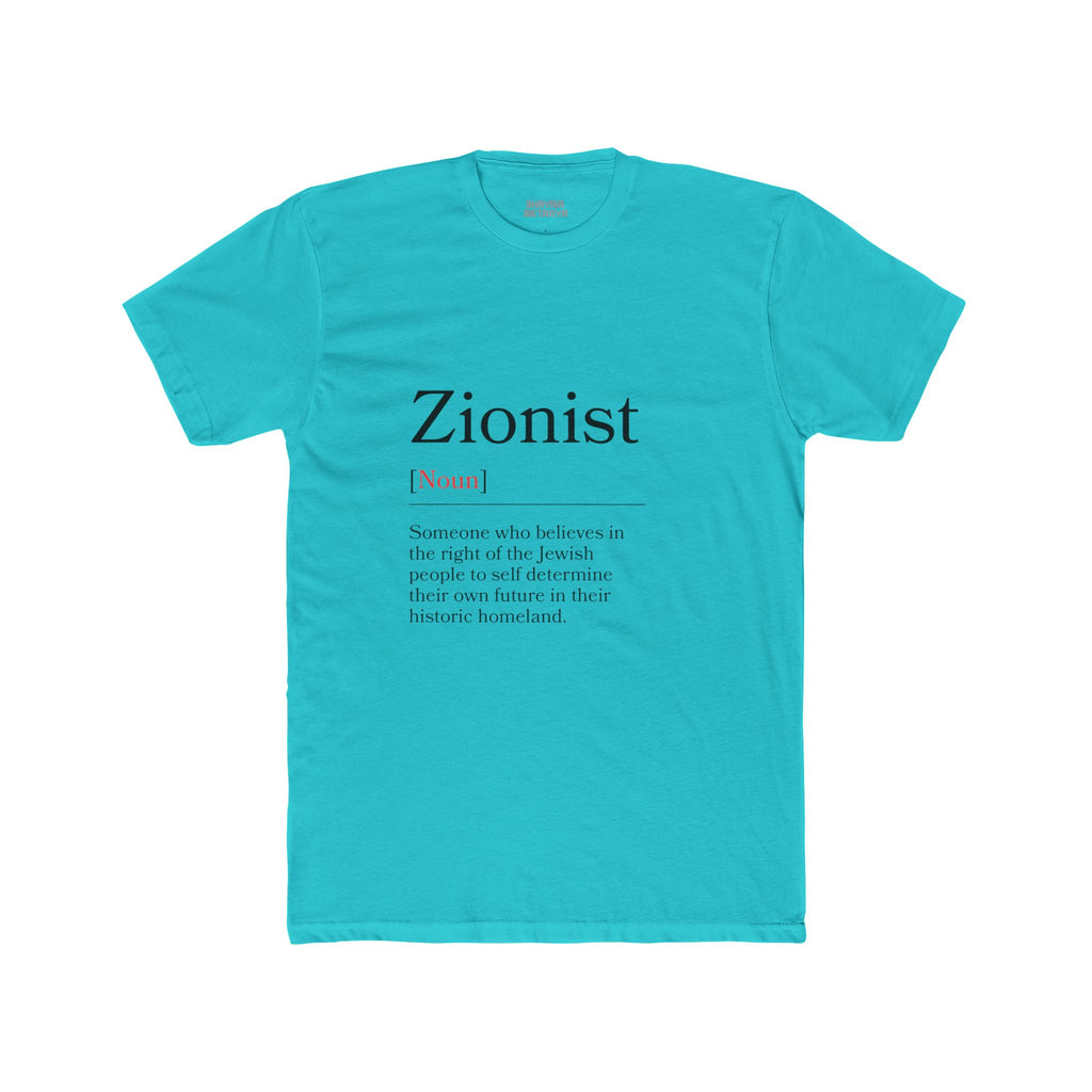 Zionist Definition Unisex Unisex Cotton Crew Tee