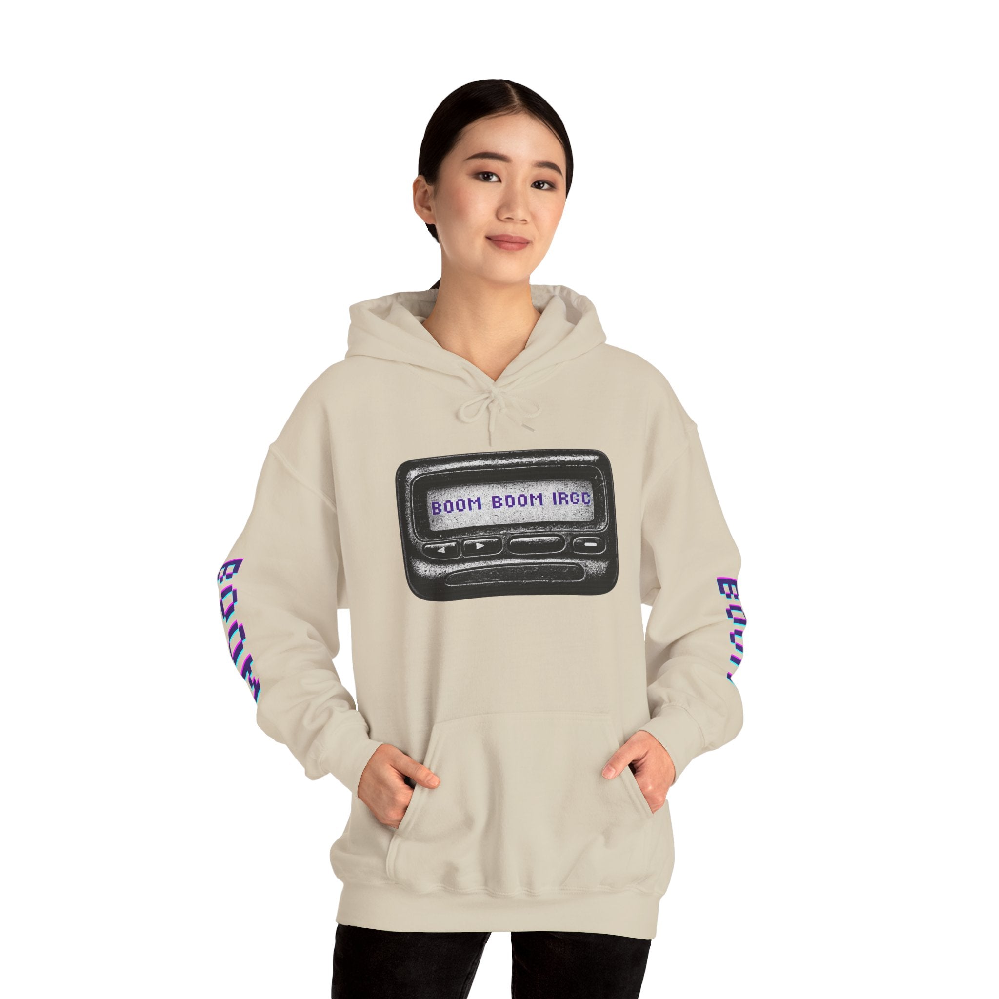 "BOOM" Unisex Heavy Blend™ Hooded Sweatshirt