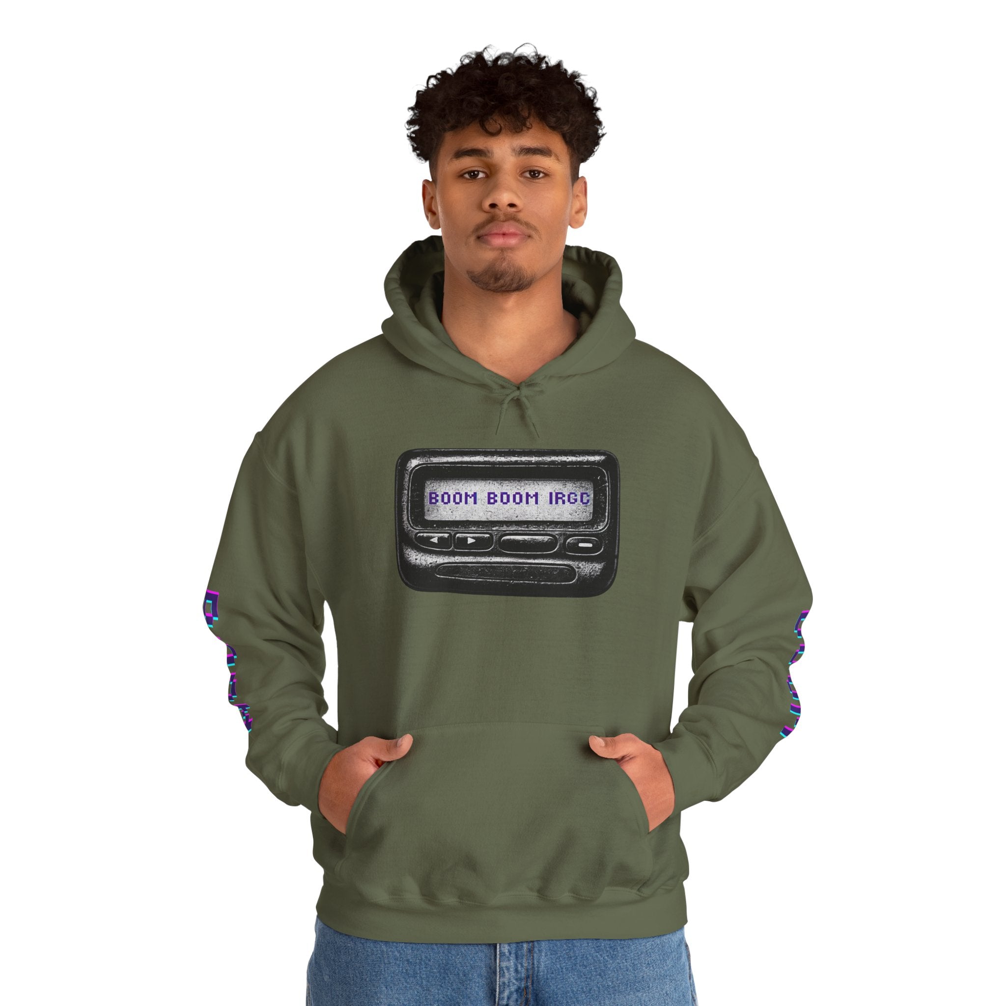 "BOOM" Unisex Heavy Blend™ Hooded Sweatshirt