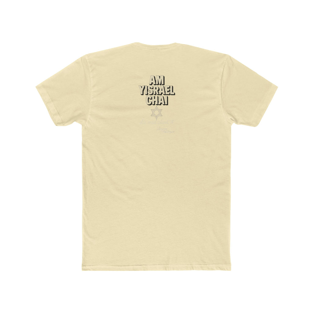 Never Again Memorial Unisex Cotton Crew Tee