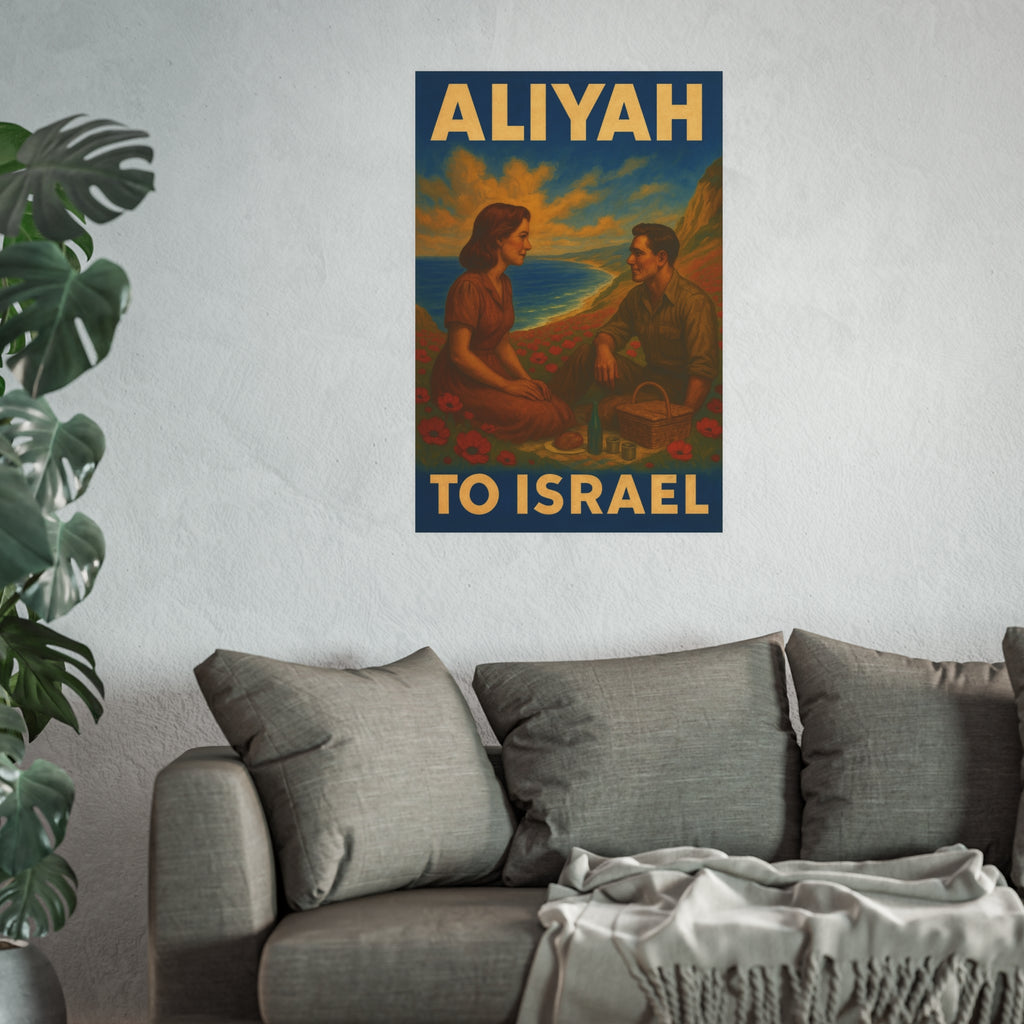 Aliyah Satin and Archival Matte Posters
