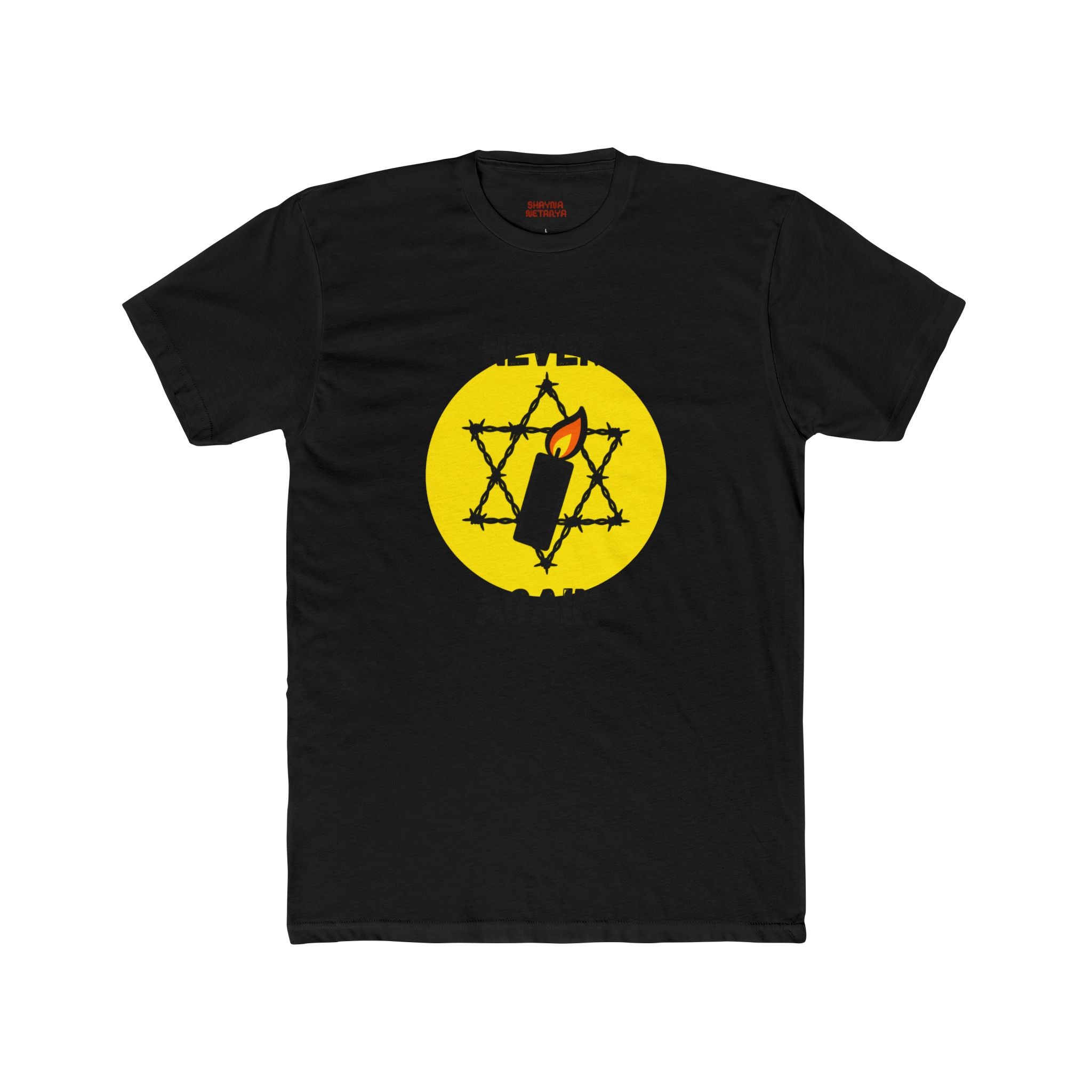 Never Again Memorial Unisex Cotton Crew Tee