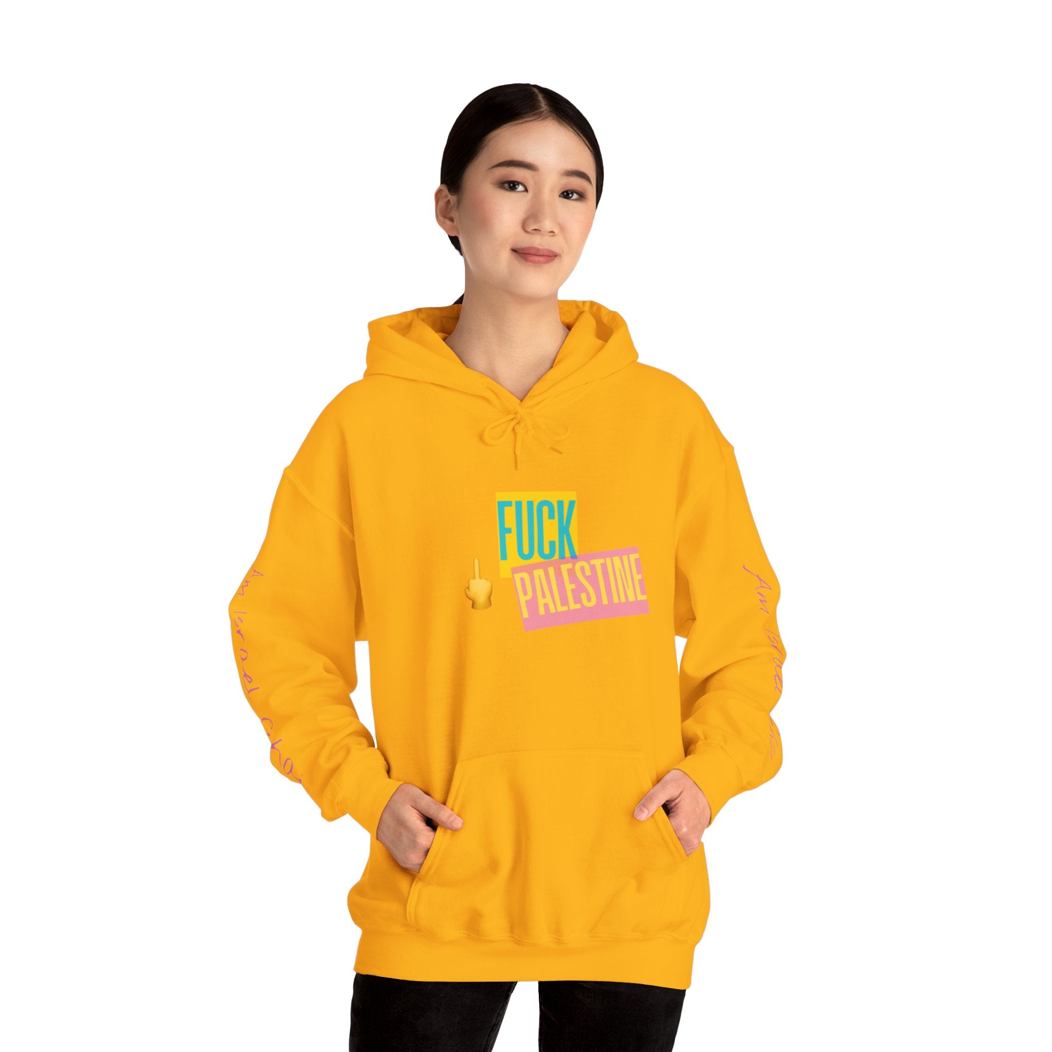 "Fuck Palestine" Unisex Heavy Blend™ Hooded Sweatshirt