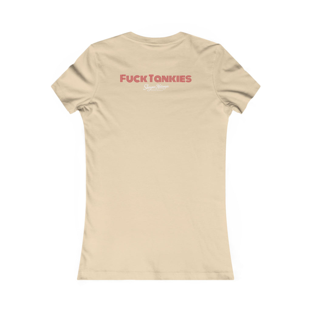 Anatomy of a Socialist Clown Women's Fitted Tee