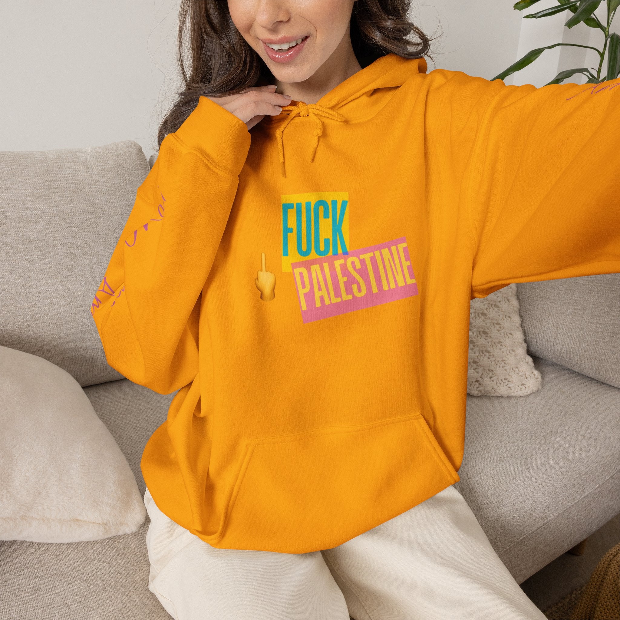 "Fuck Palestine" Unisex Heavy Blend™ Hooded Sweatshirt