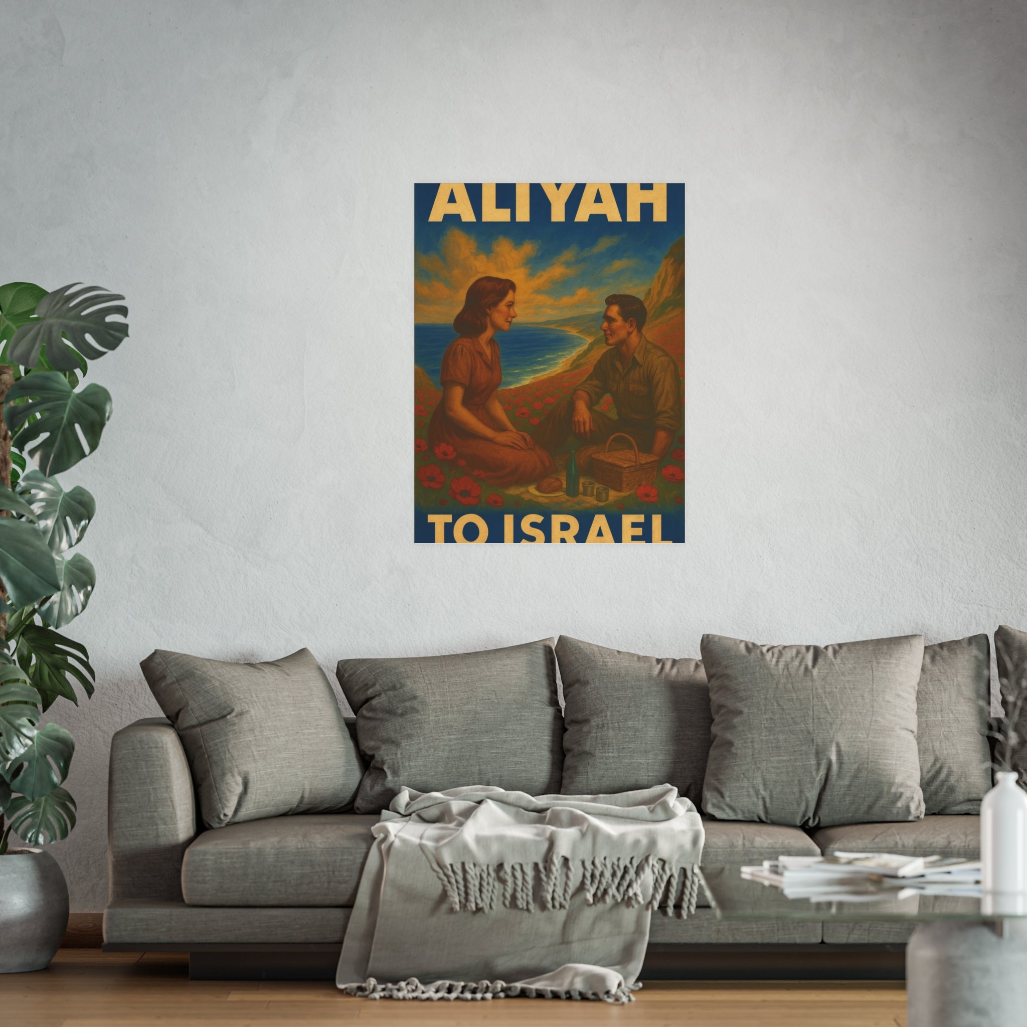 Aliyah Satin and Archival Matte Posters