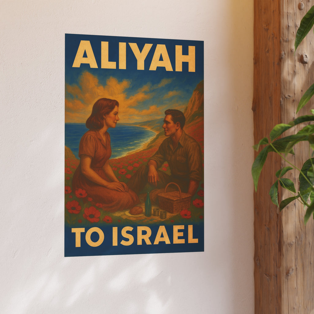 Aliyah Satin and Archival Matte Posters