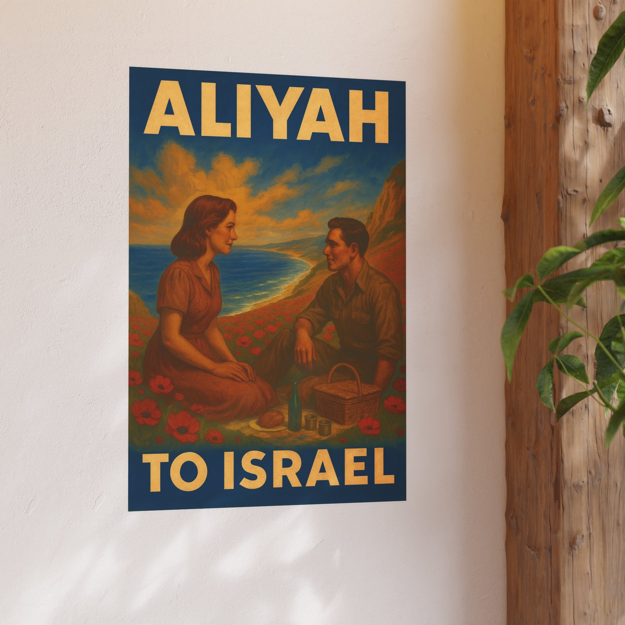 Aliyah Satin and Archival Matte Posters