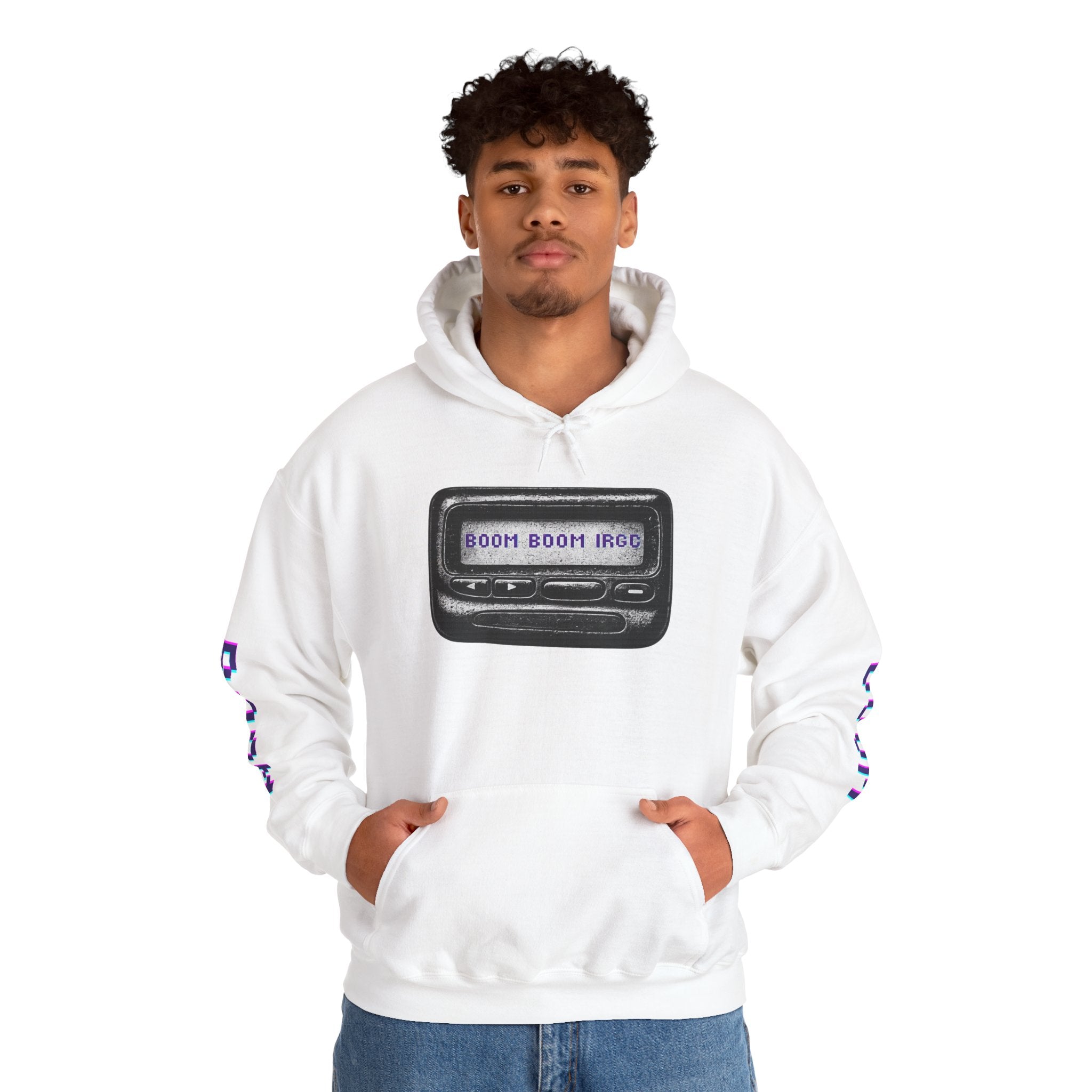 "BOOM" Unisex Heavy Blend™ Hooded Sweatshirt