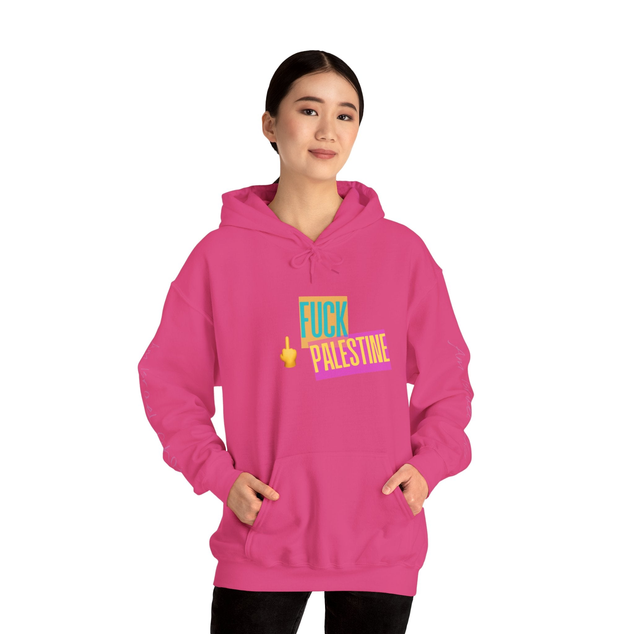 "Fuck Palestine" Unisex Heavy Blend™ Hooded Sweatshirt