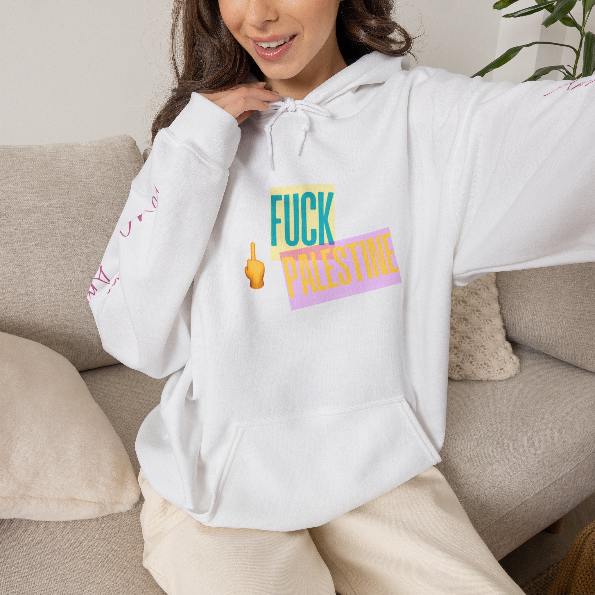 "Fuck Palestine" Unisex Heavy Blend™ Hooded Sweatshirt