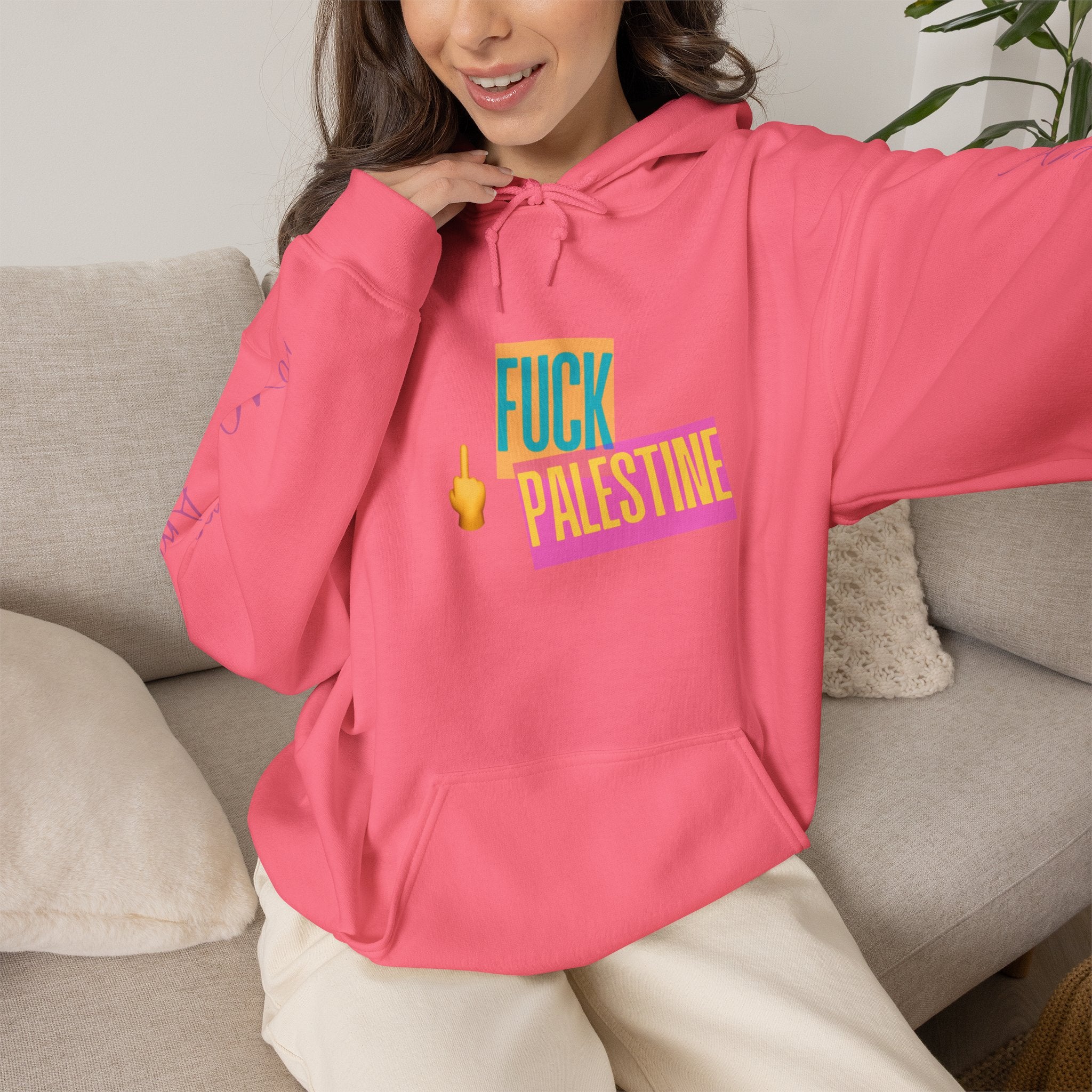 "Fuck Palestine" Unisex Heavy Blend™ Hooded Sweatshirt