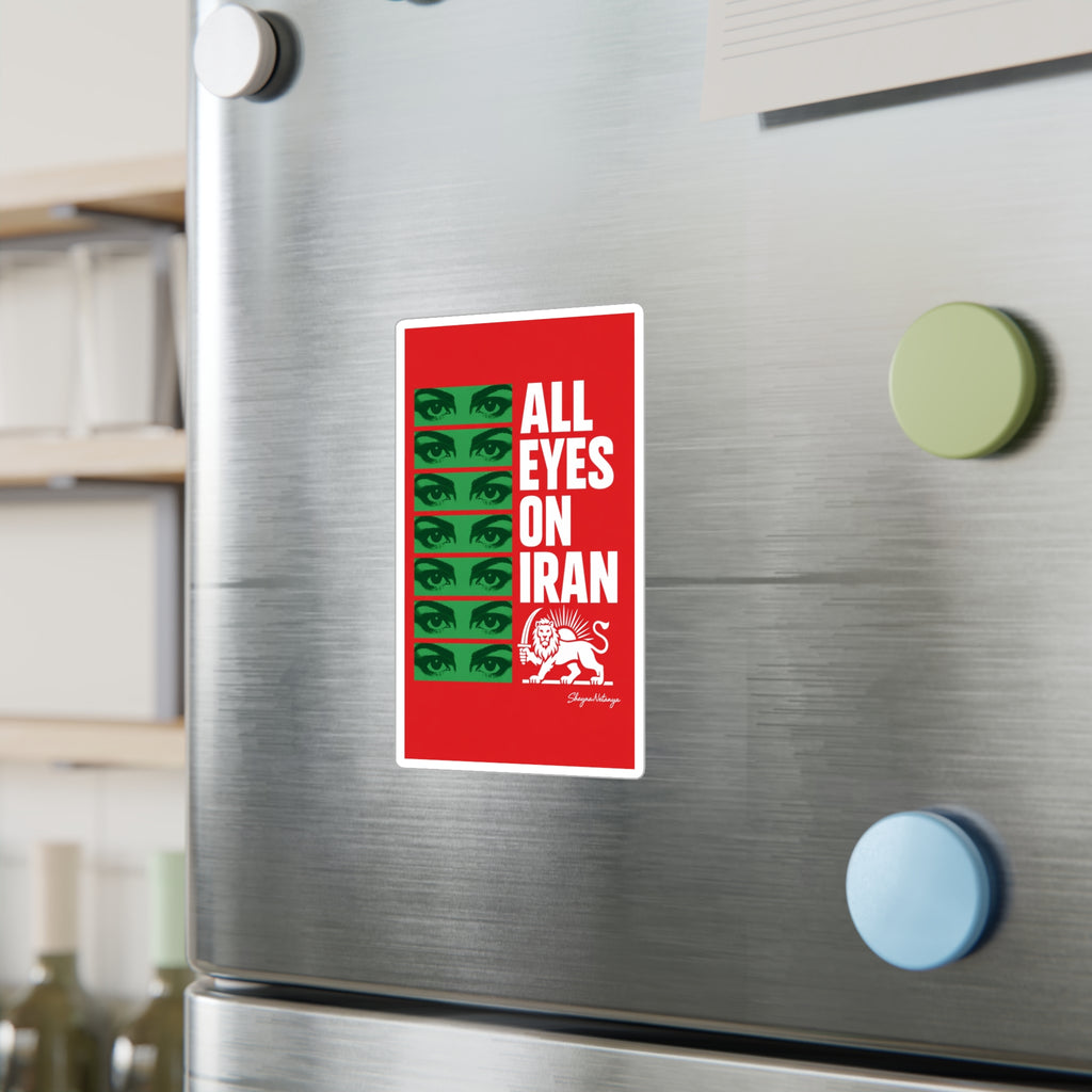 All Eyes On Iran Kiss-Cut Vinyl Decals