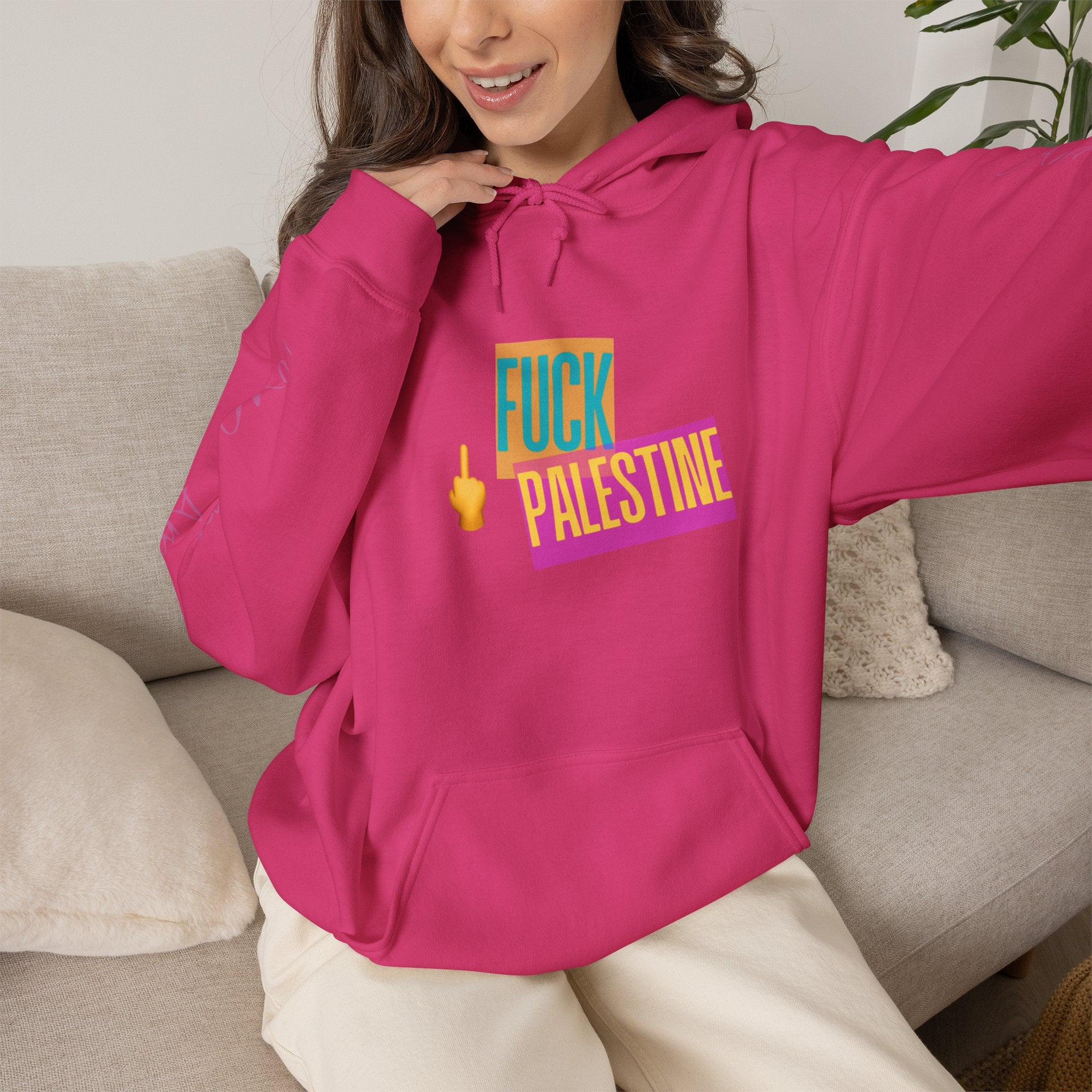 "Fuck Palestine" Unisex Heavy Blend™ Hooded Sweatshirt