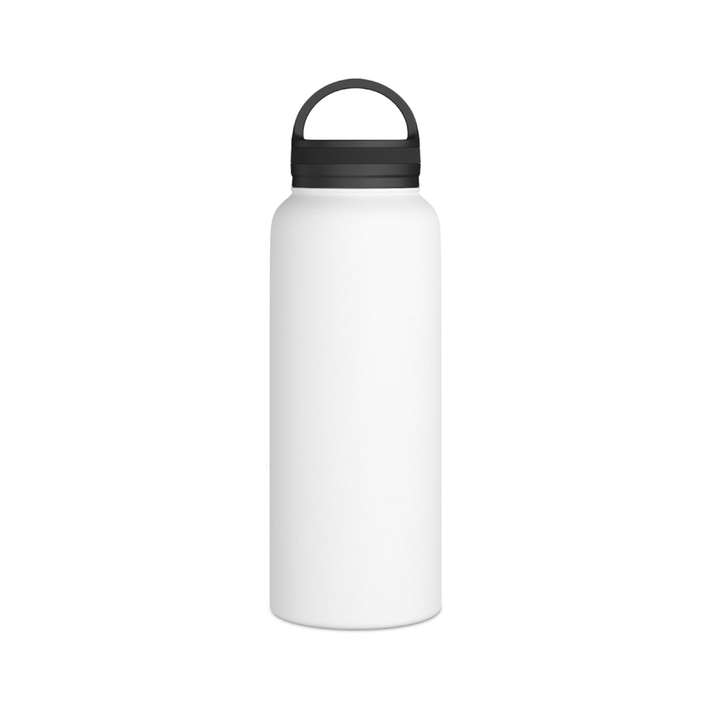 "FCK DSA" Stainless Steel Water Bottle, Handle Lid