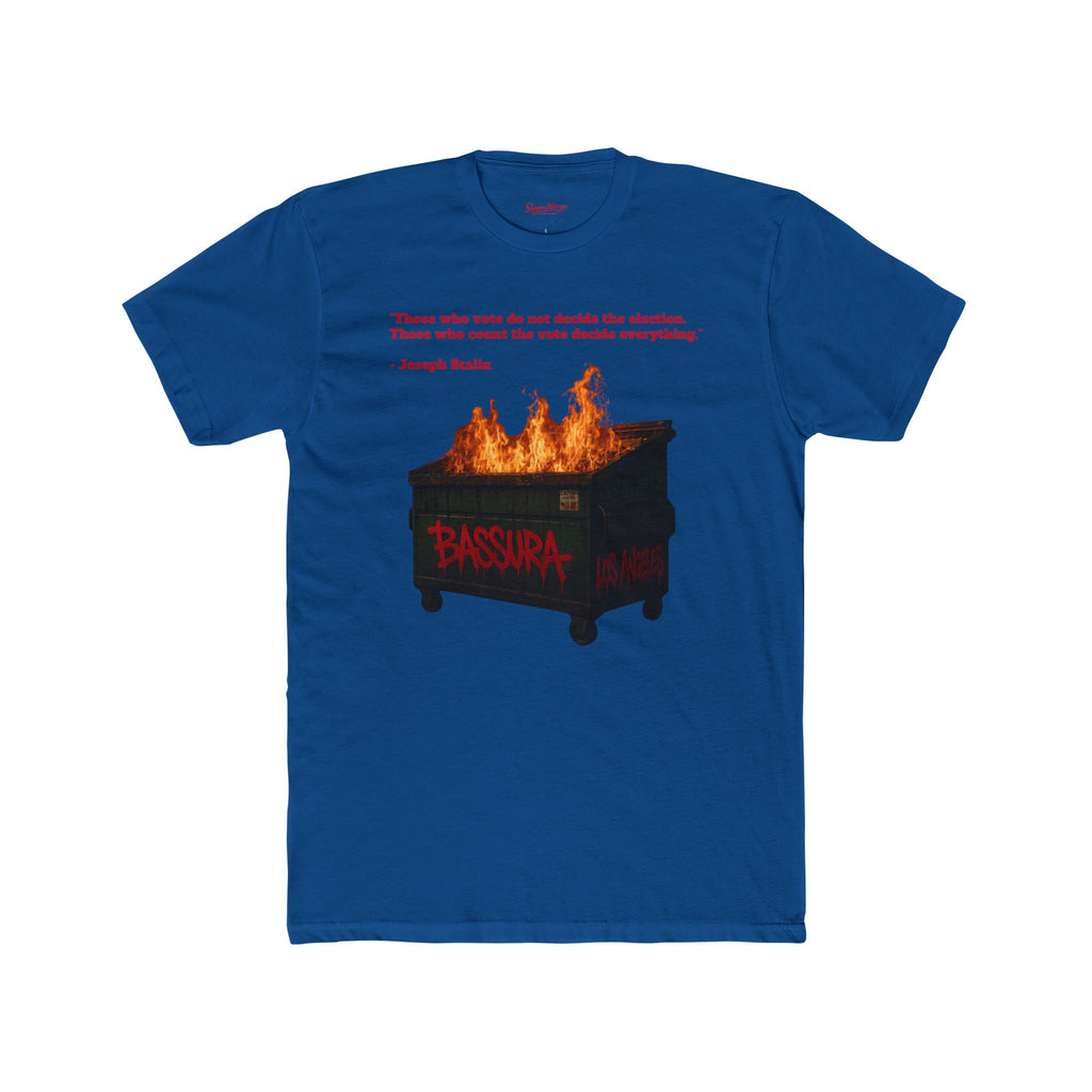 "Bassura" Unisex Cotton Crew Tee