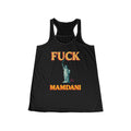 "Fuck Mamdani" Women's Flowy Racerback Tank