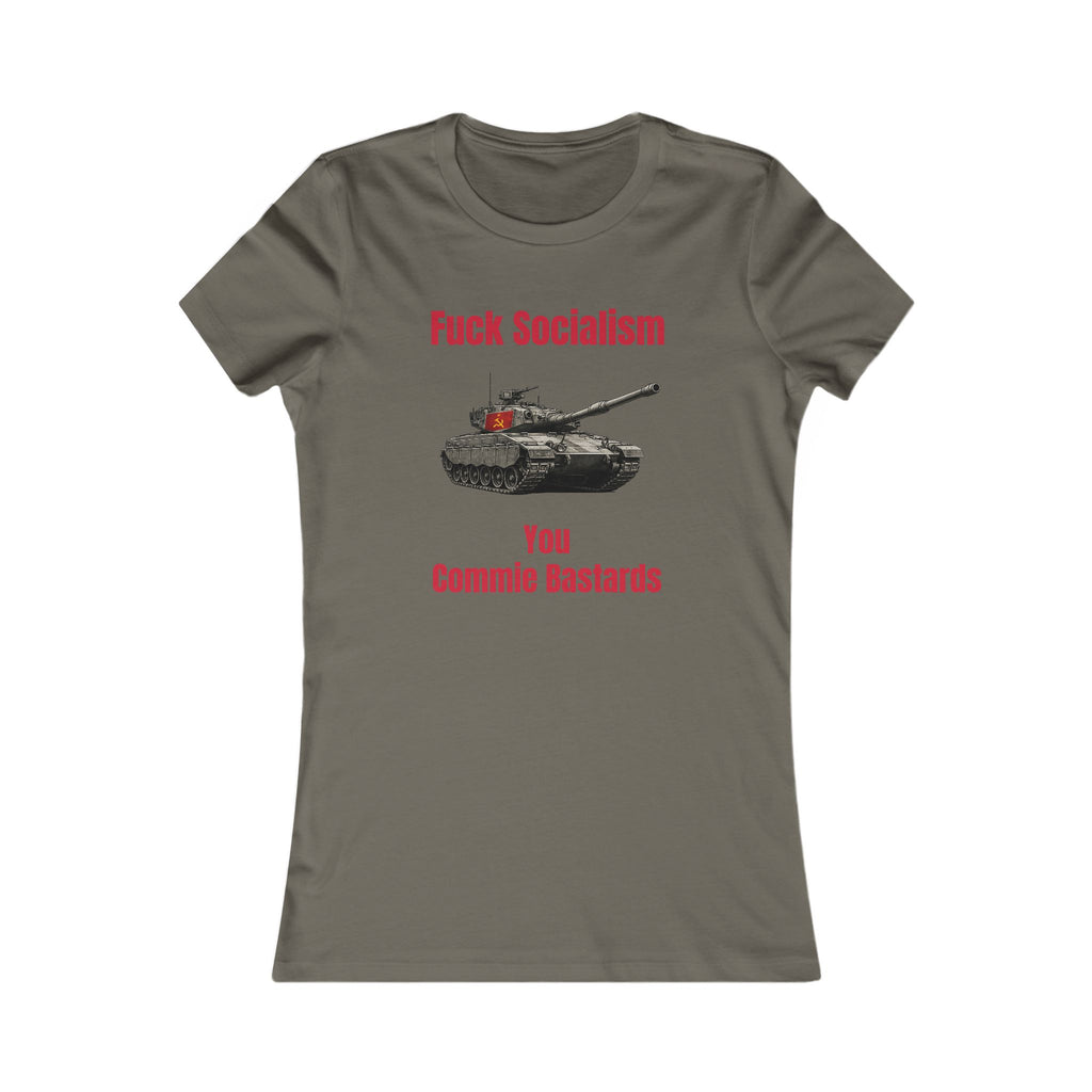 “Fuck Socialism” ladies tee