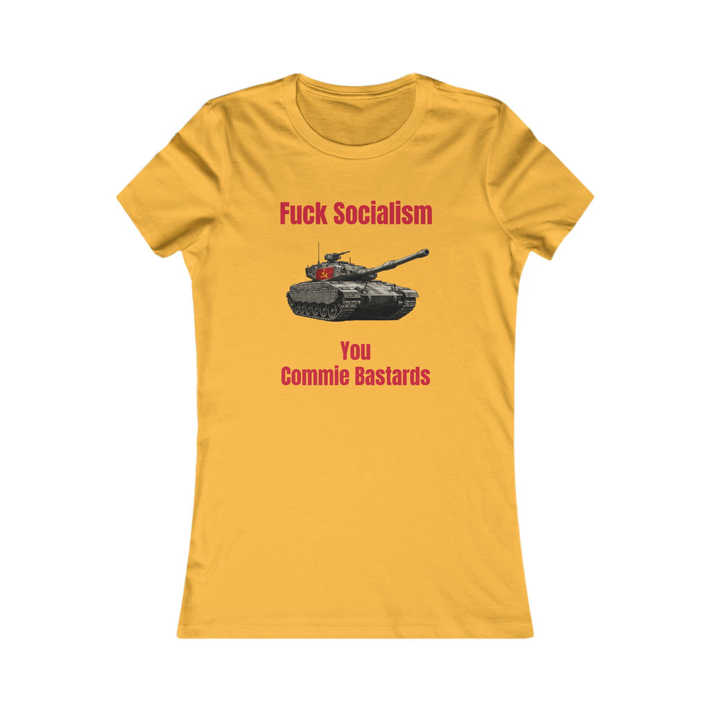 “Fuck Socialism” ladies tee