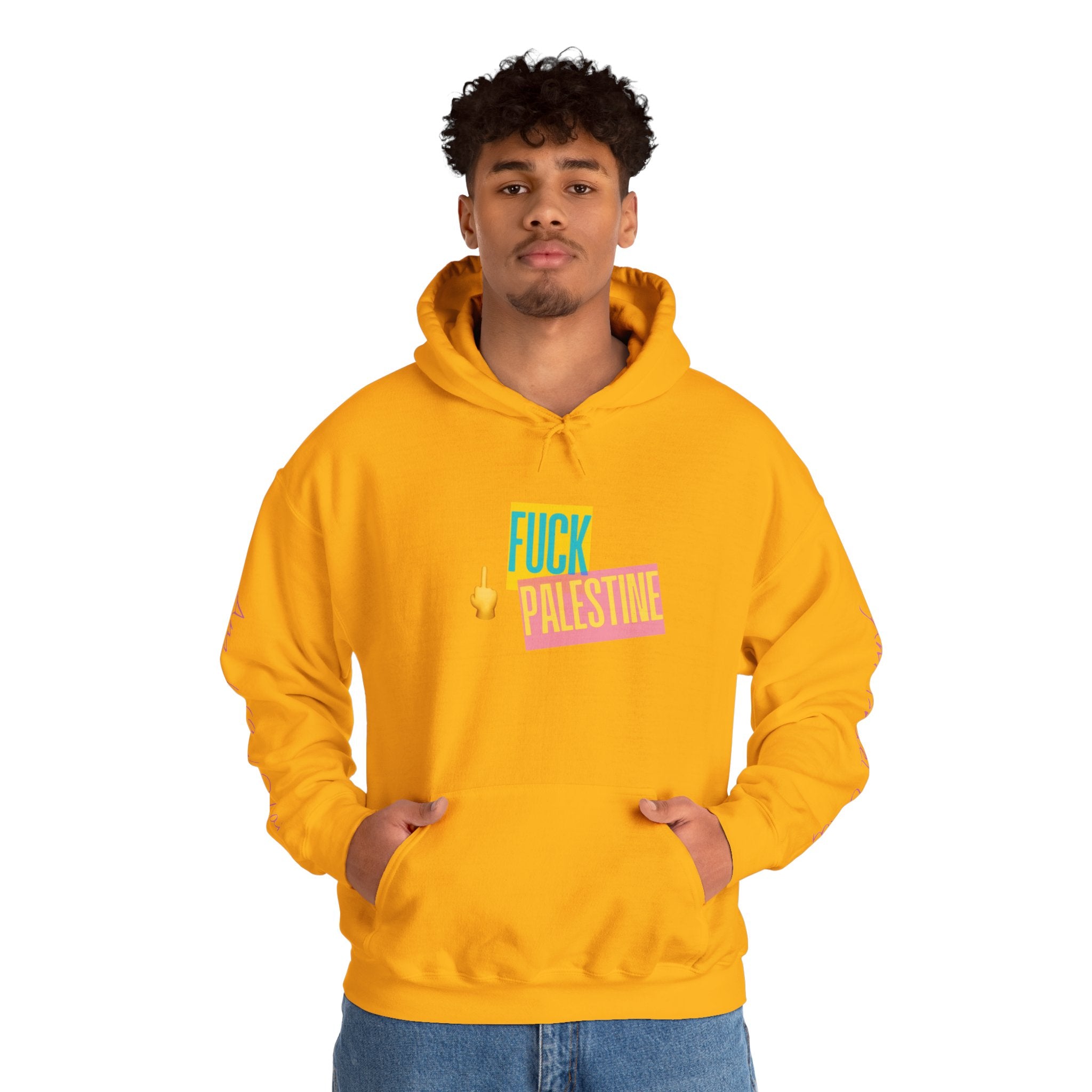 "Fuck Palestine" Unisex Heavy Blend™ Hooded Sweatshirt