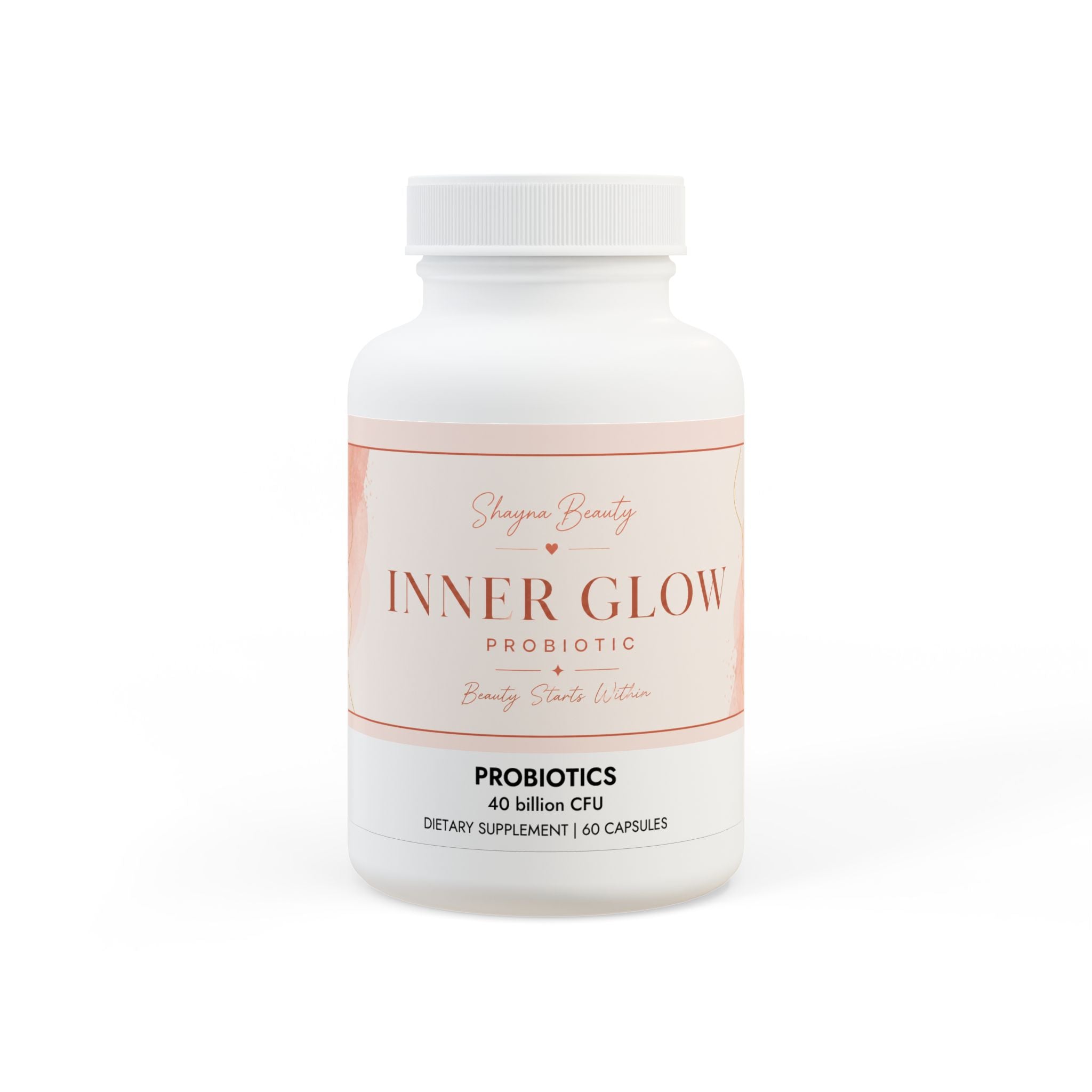 Inner Glow Probiotics Supplement (60 Capsules)