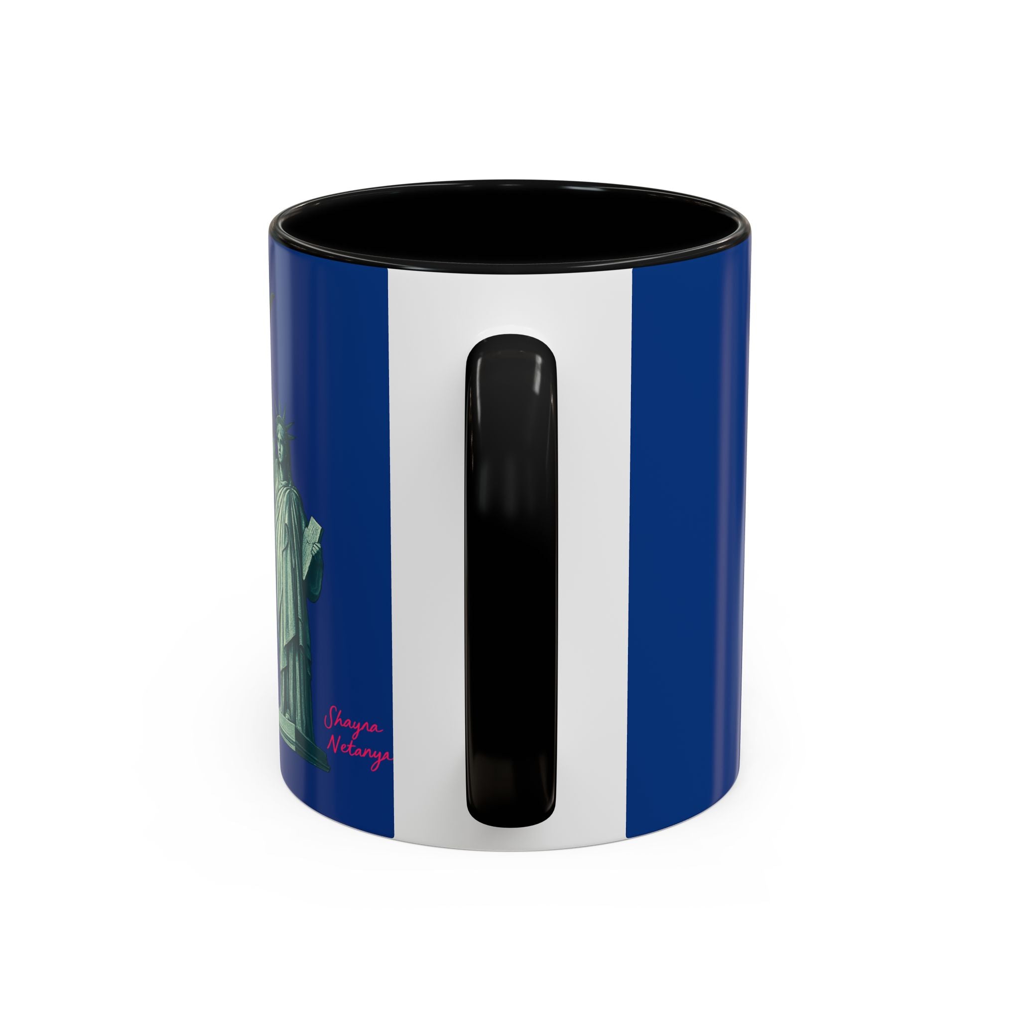 "Fuck Mamdani" Accent Coffee Mug (11, 15oz)