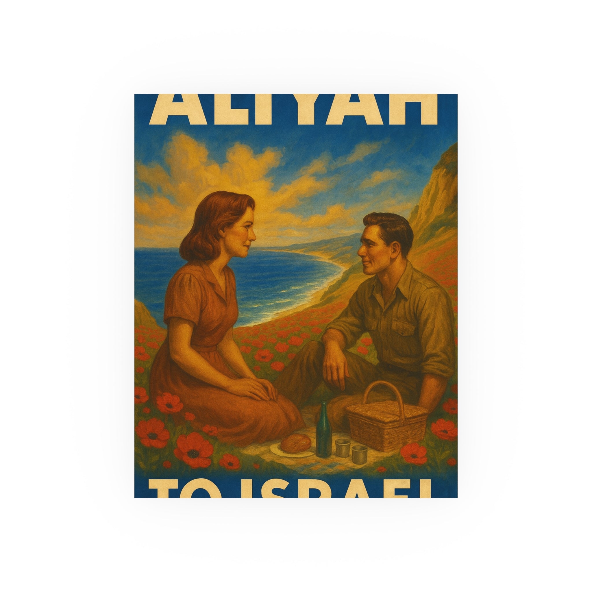 Aliyah Satin and Archival Matte Posters