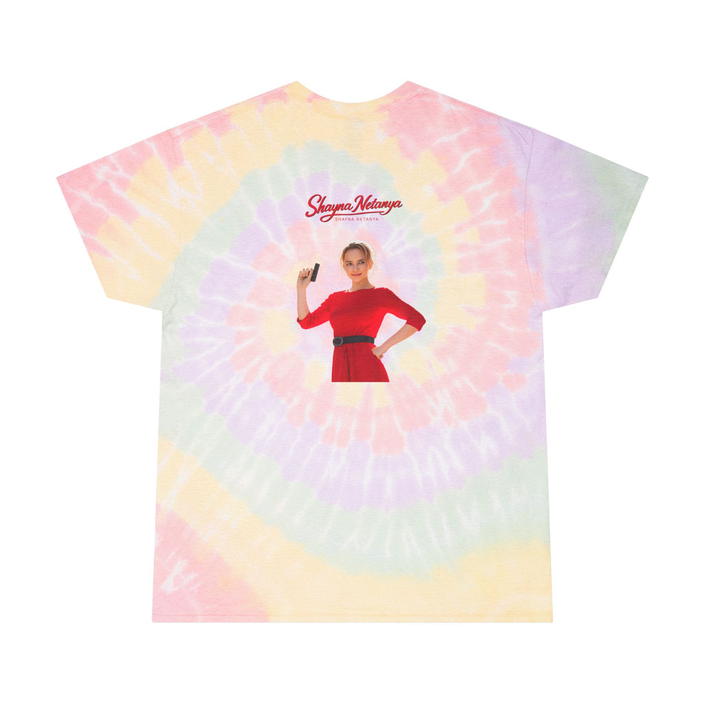 "What Would Villanelle Do?" Tie-Dye Tee, Spiral