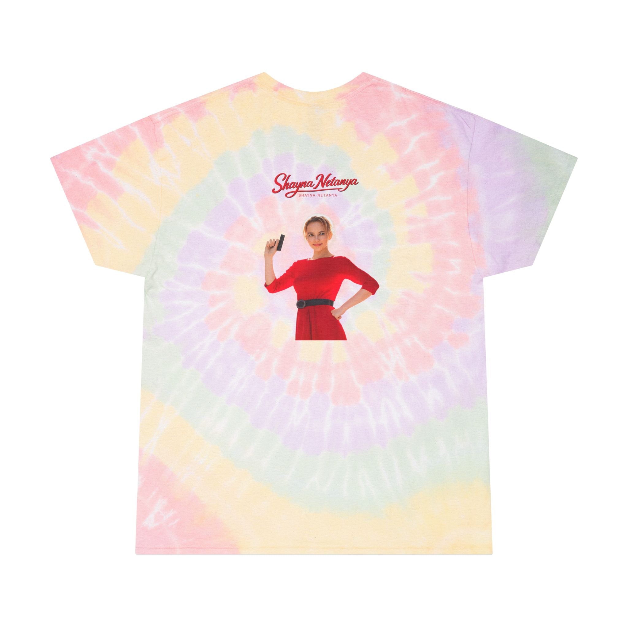 "What Would Villanelle Do?" Tie-Dye Tee, Spiral