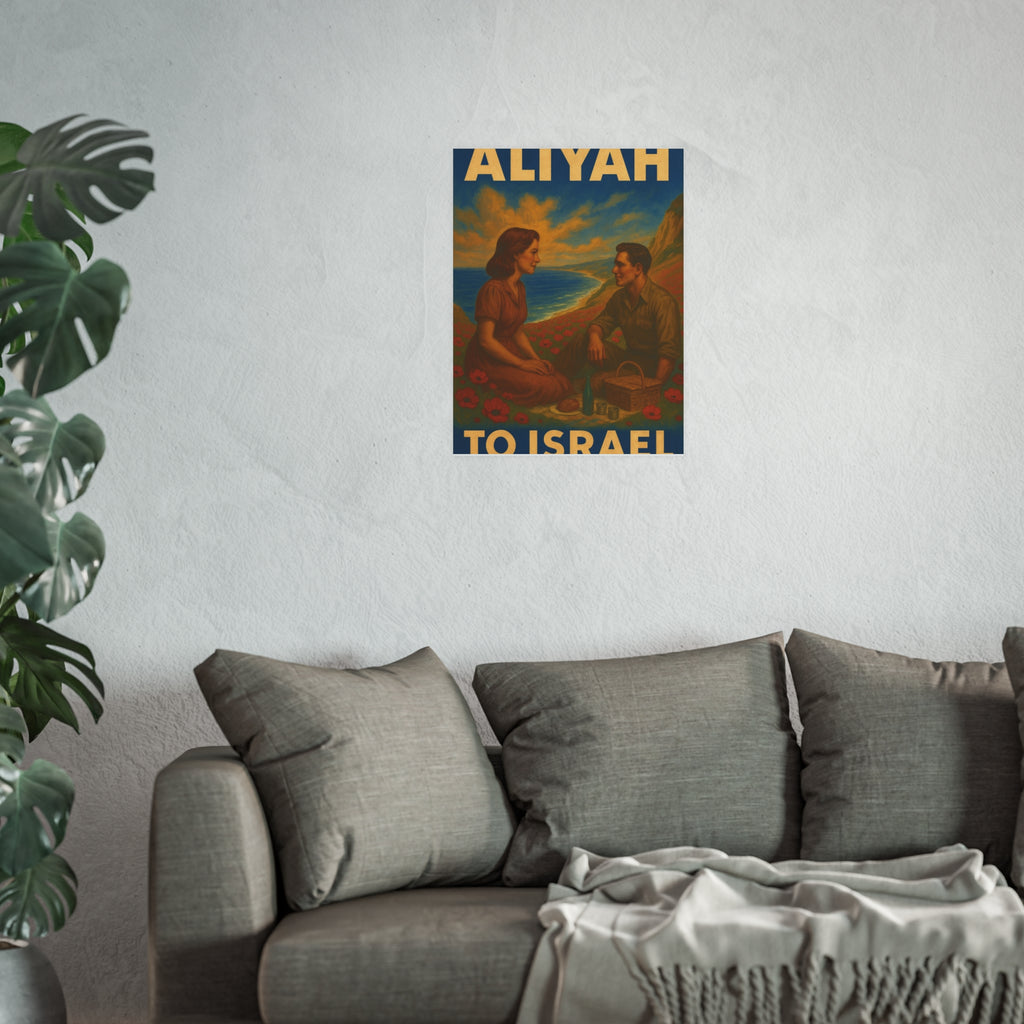 Aliyah Satin and Archival Matte Posters